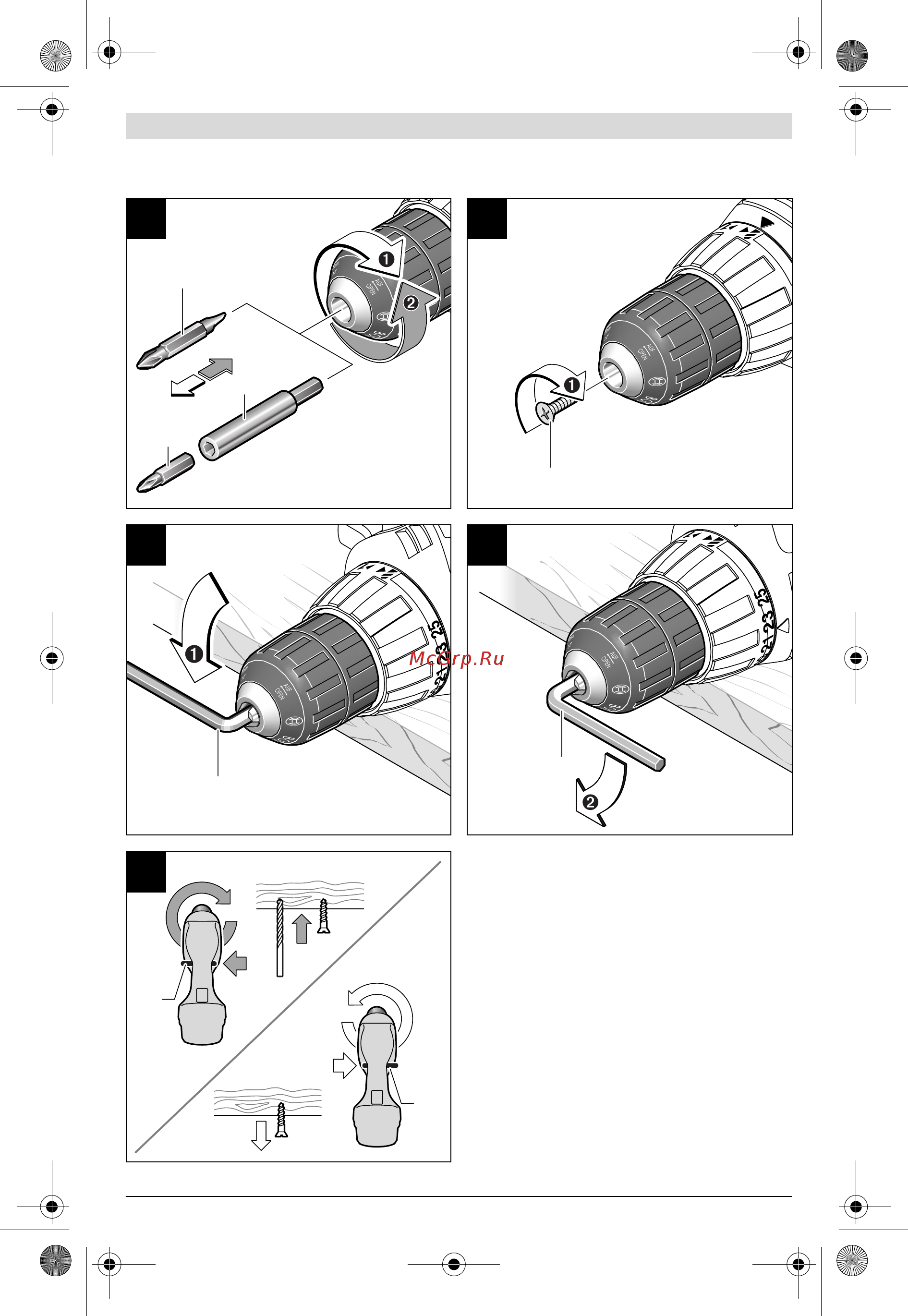 Bosch GSR 12-2 Инструкция по эксплуатации онлайн [5/81] 150983