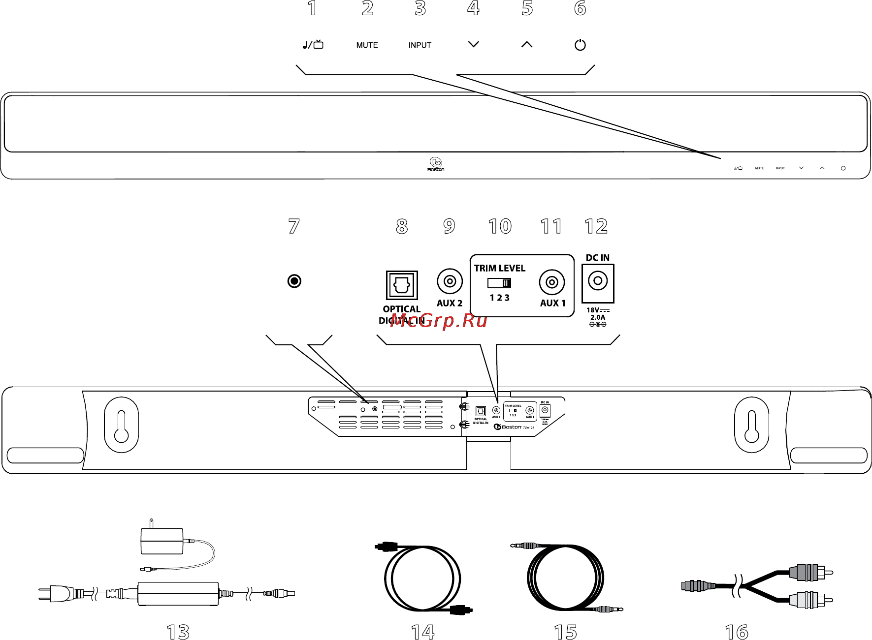 Boston Acoustics tvee26 [40/56] Ljudlimpa