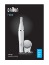 Braun se 820 face с очищающей насадкой Инструкция по эксплуатации