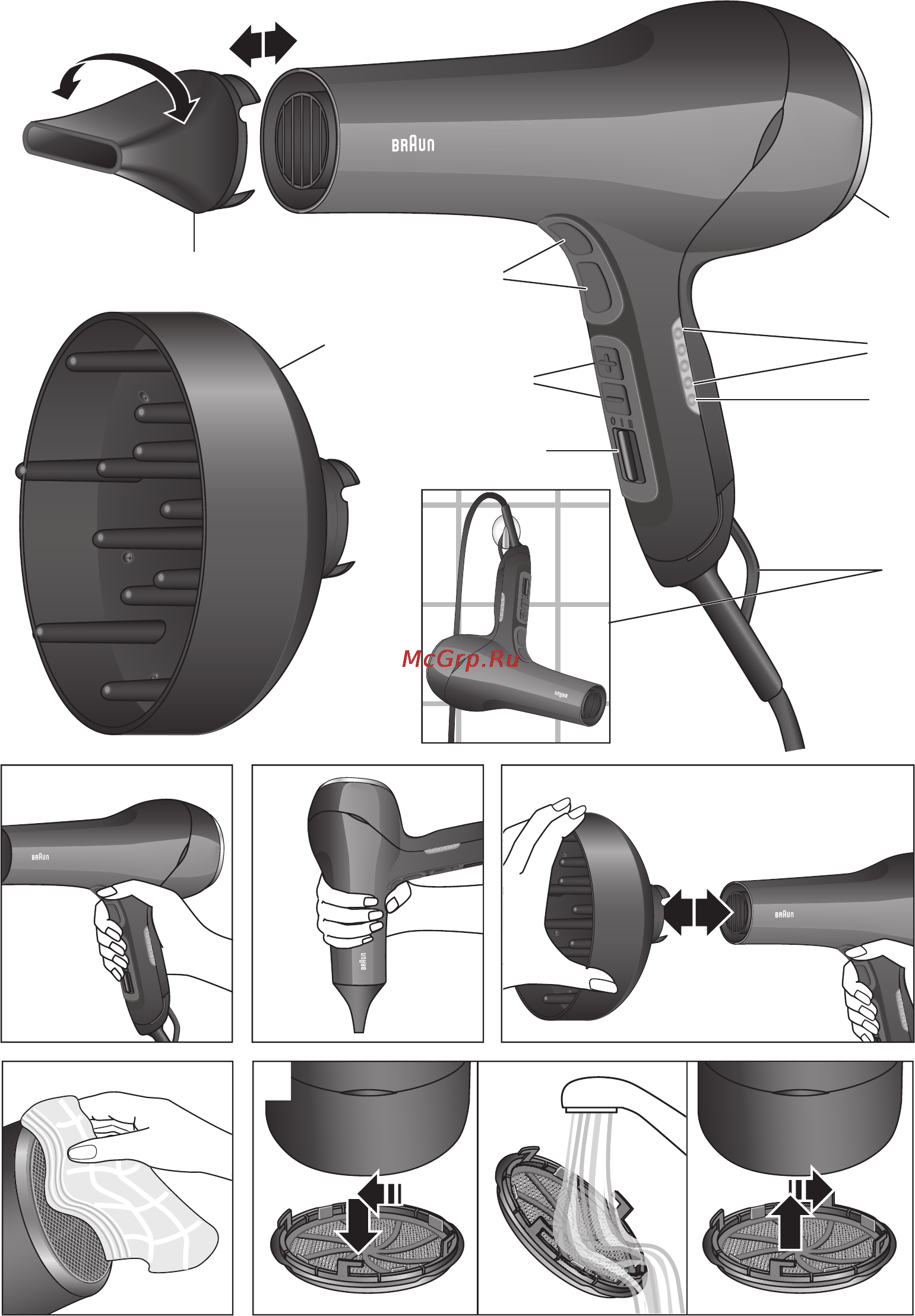 Braun satin hair 7 hd 780 [3/68] Css approved effective date 8apr2014 gmt printed 18aug2014 page 3 of 70