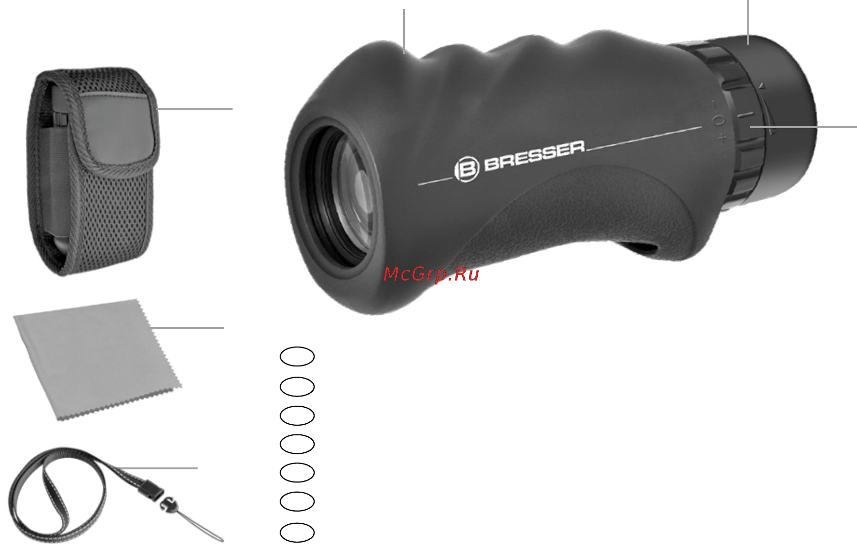 Bresser condor 10x25 Инструкция по эксплуатации онлайн [2/12] 151194