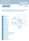 Brevi dinette (490/233) Инструкция по эксплуатации