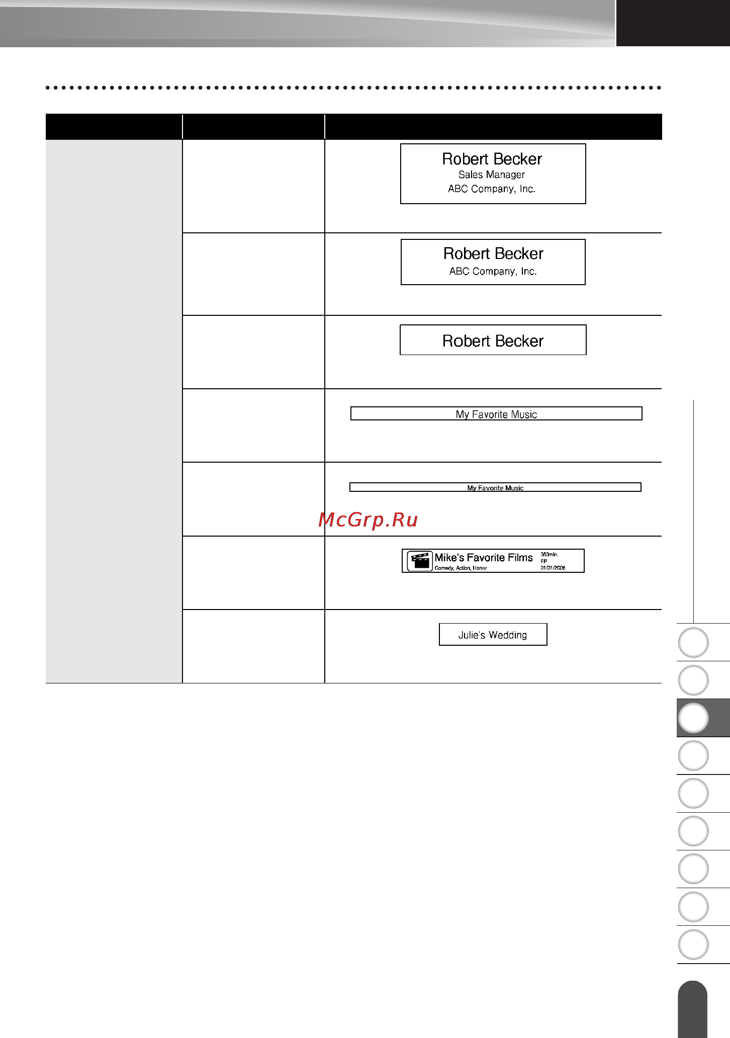 Brother pt-2700vp [41/82] Атрибут значение описание