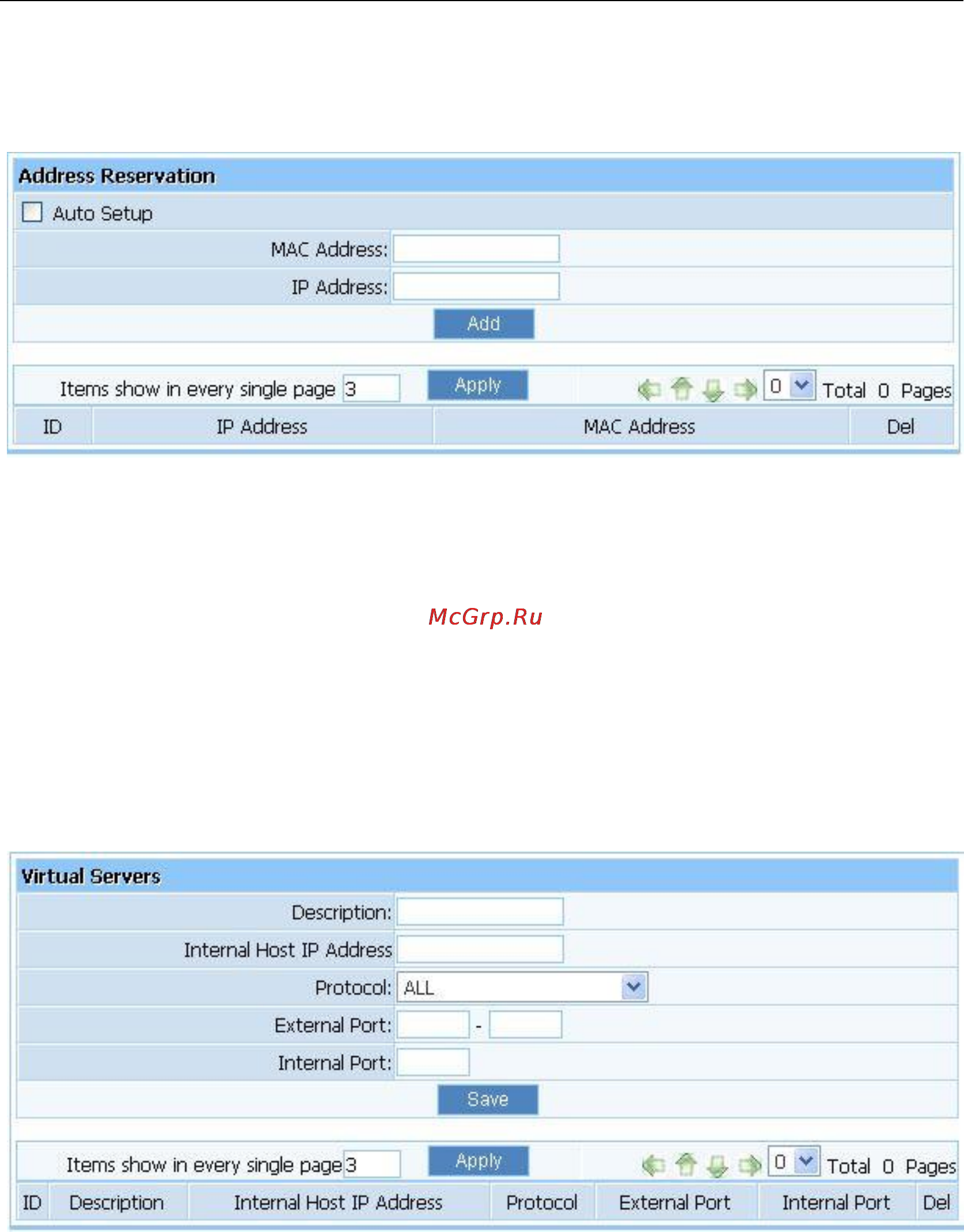 Netis WF-2404 WF-2404D [51/63] Address reservation