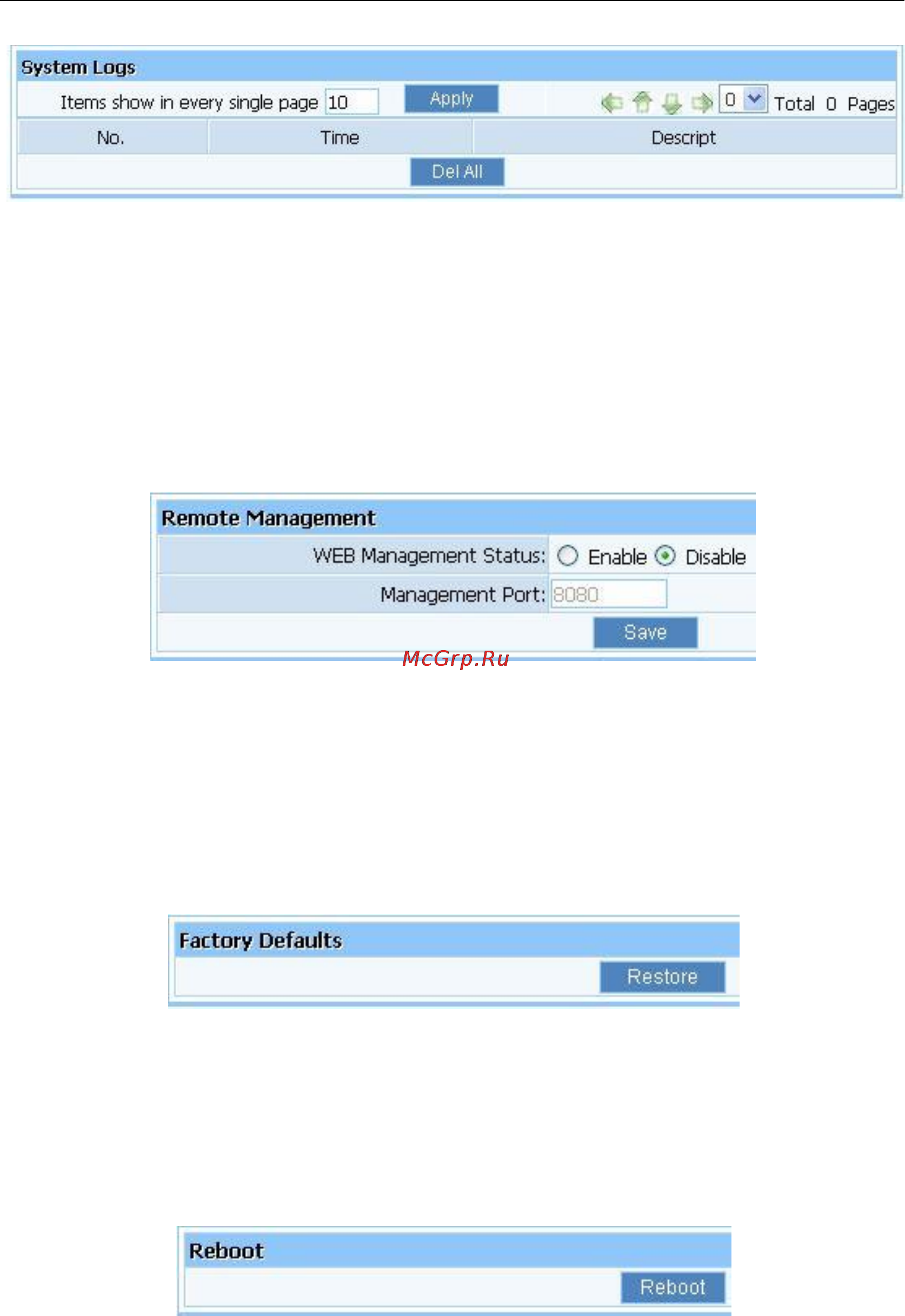 Netis WF-2404 WF-2404D [61/63] Remote management