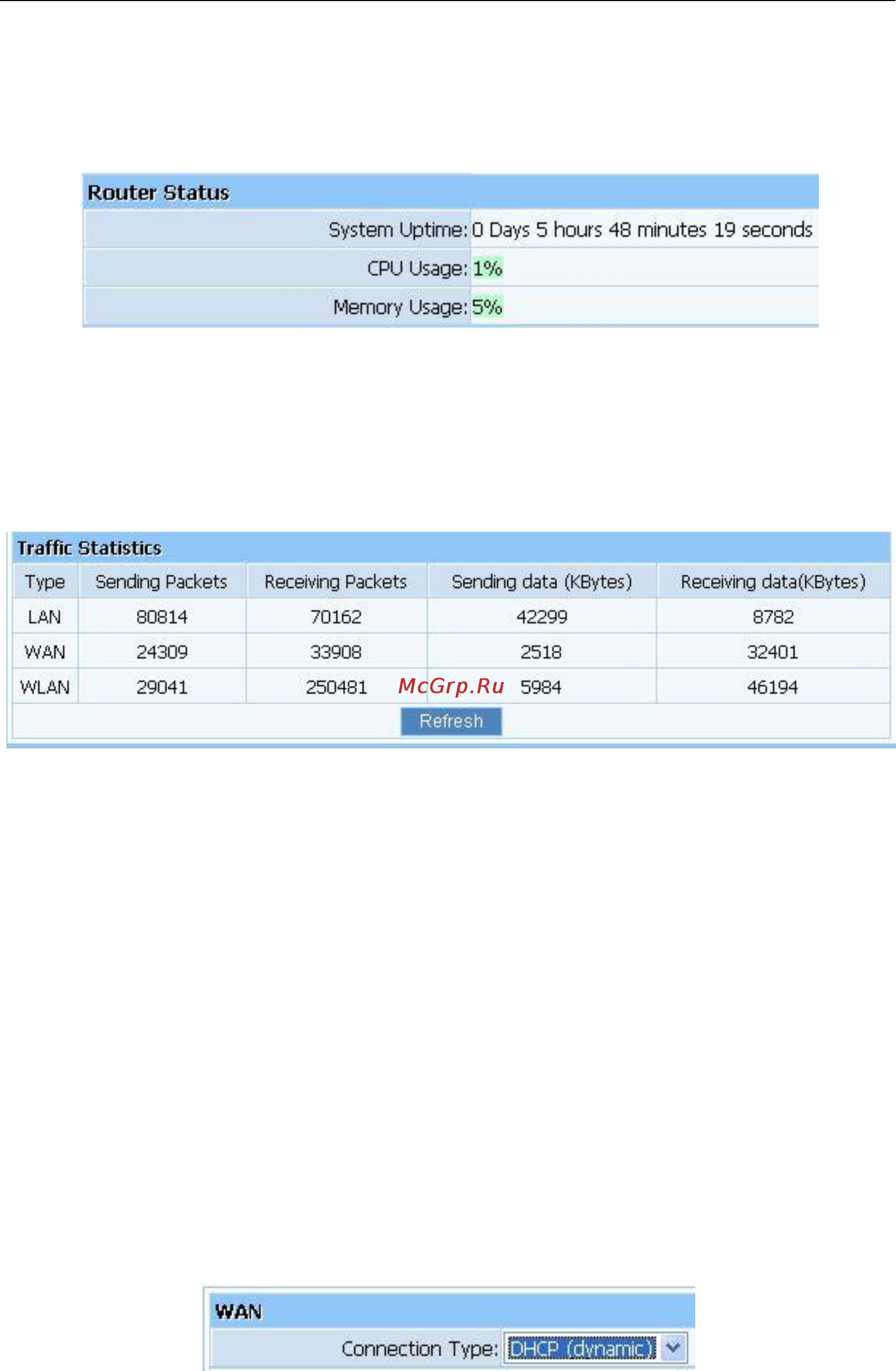 Netis WF-2402 WF-2402D [30/61] Router status