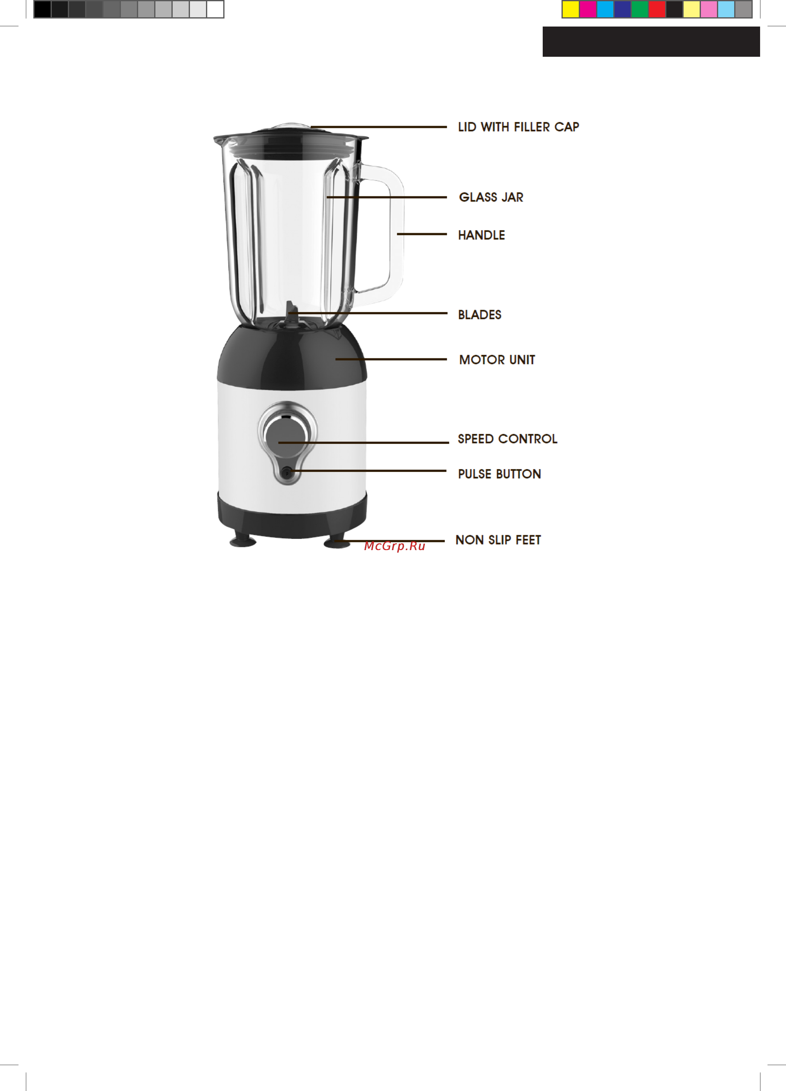 Unit UBI-401 [3/9] Description of the appliance