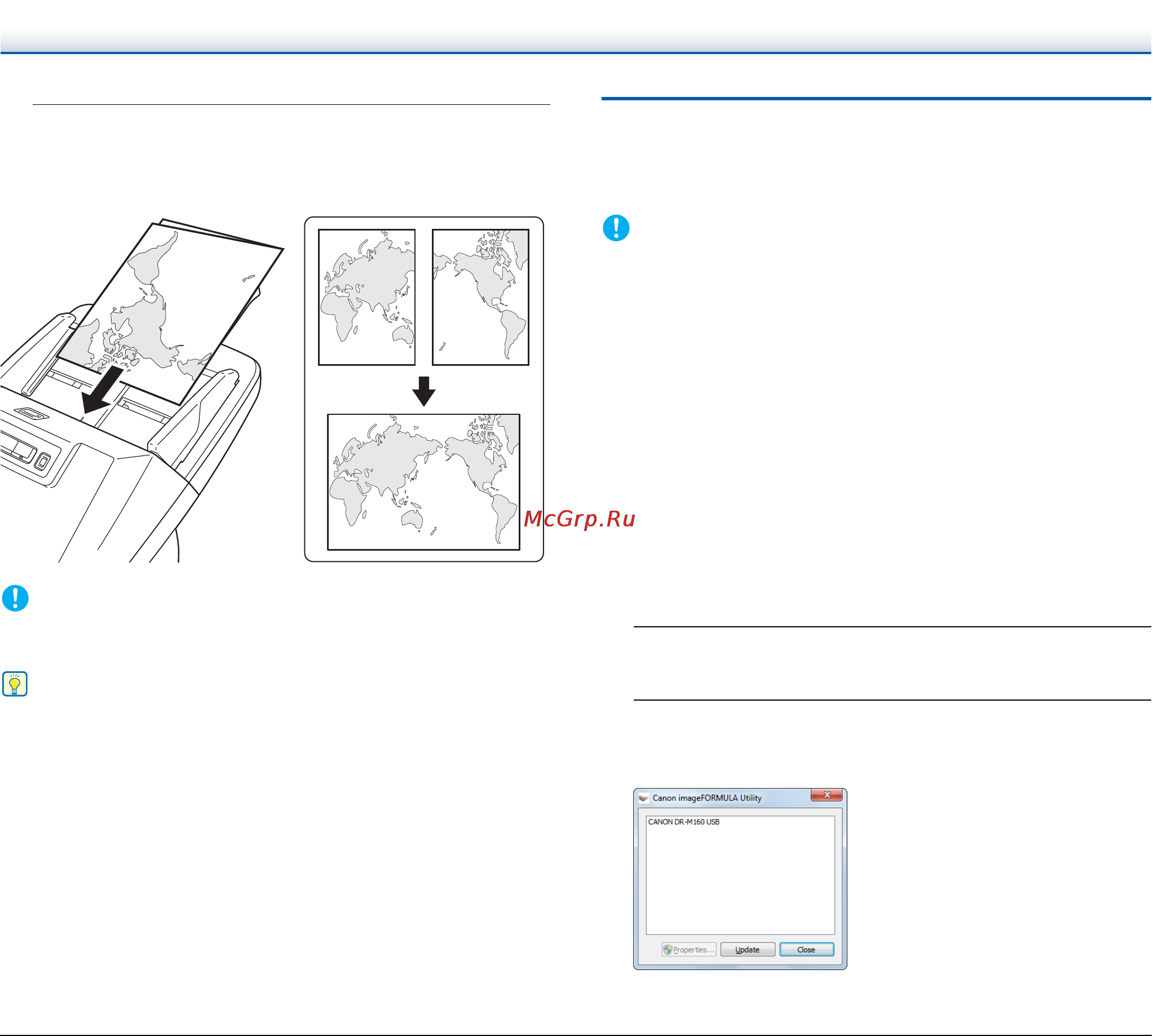 Canon imageformula dr-m160 [31/85] Place the document with the folded edge facing right and the top edge facing downward