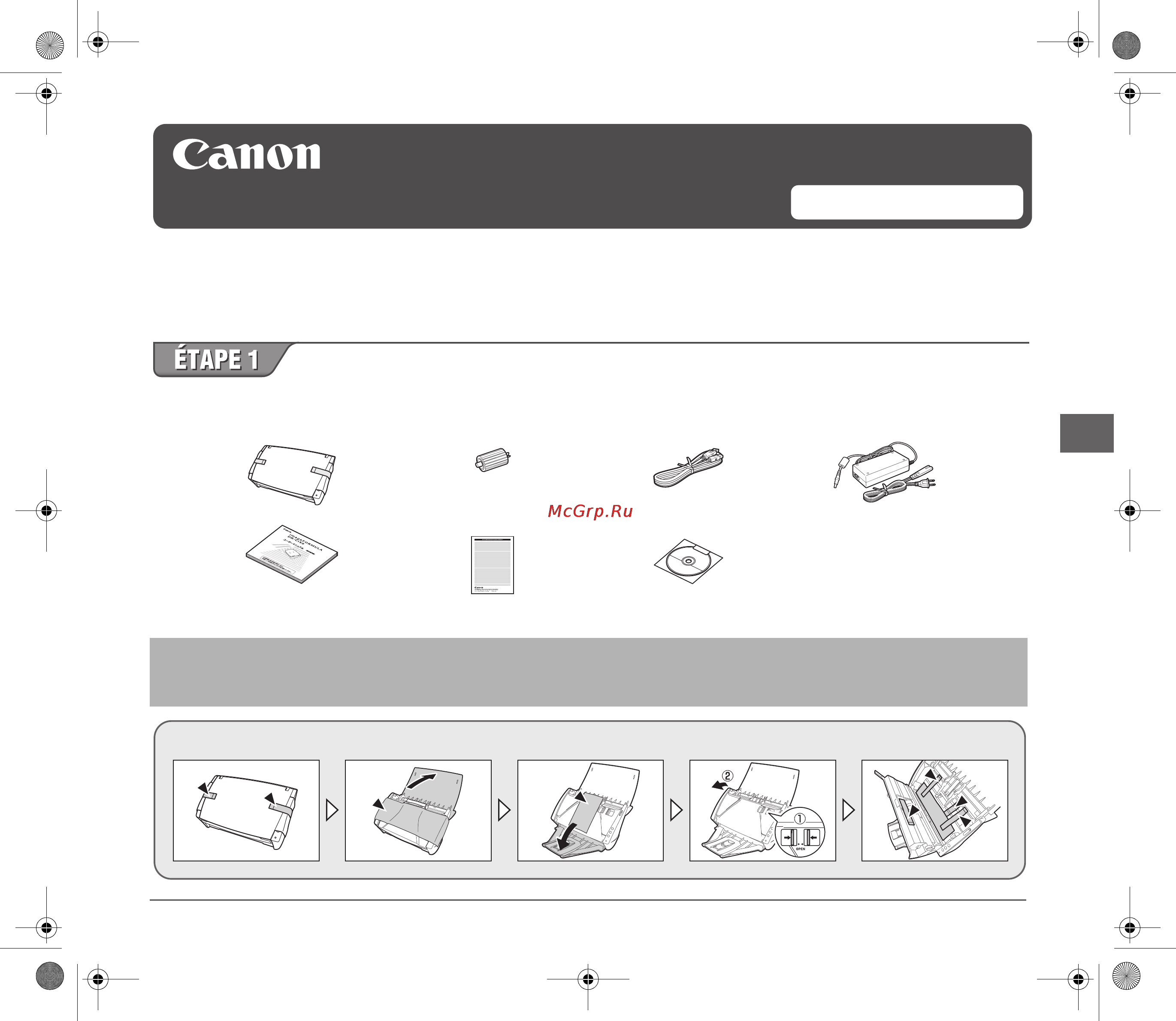 Canon imageformula dr-c130 [18/50] Dr c130 guide de configuration