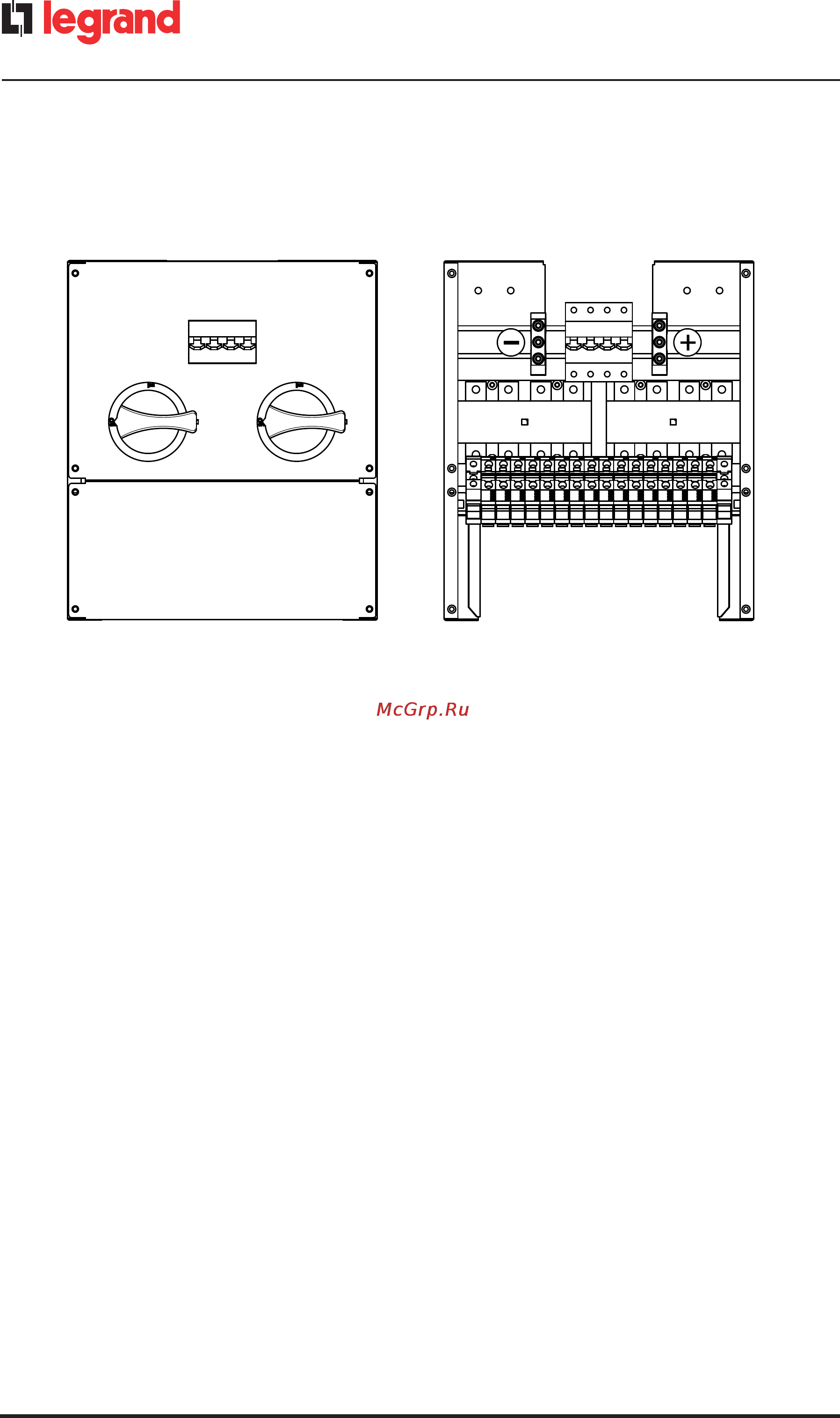 Legrand TRIMOD HE 20 kVA [52/88] Монтаж