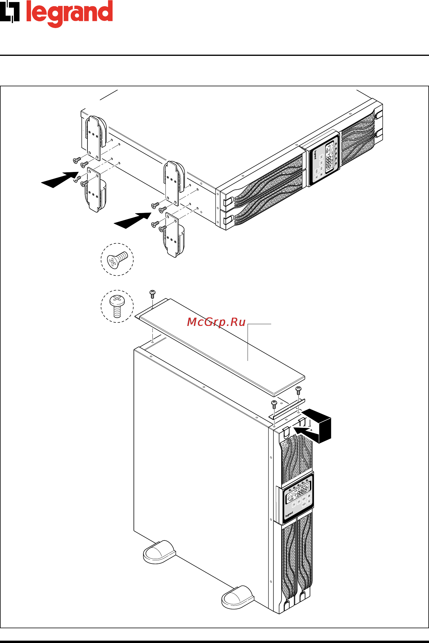 Legrand Daker DK 10000 – Inverter 3-1 [10/136] Installation