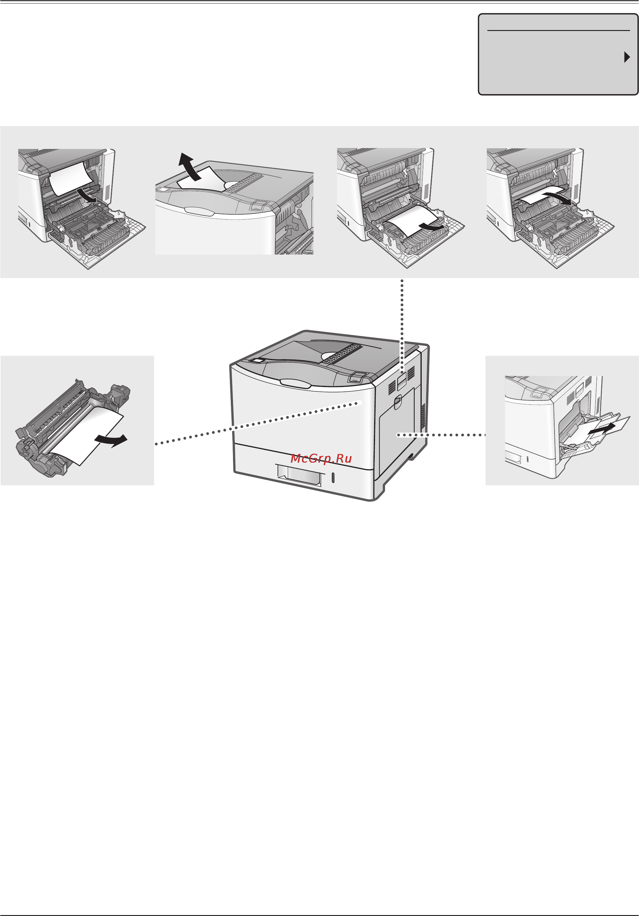 Canon i-sensys lbp7780cx [10/10] Устранение замятия бумаги
