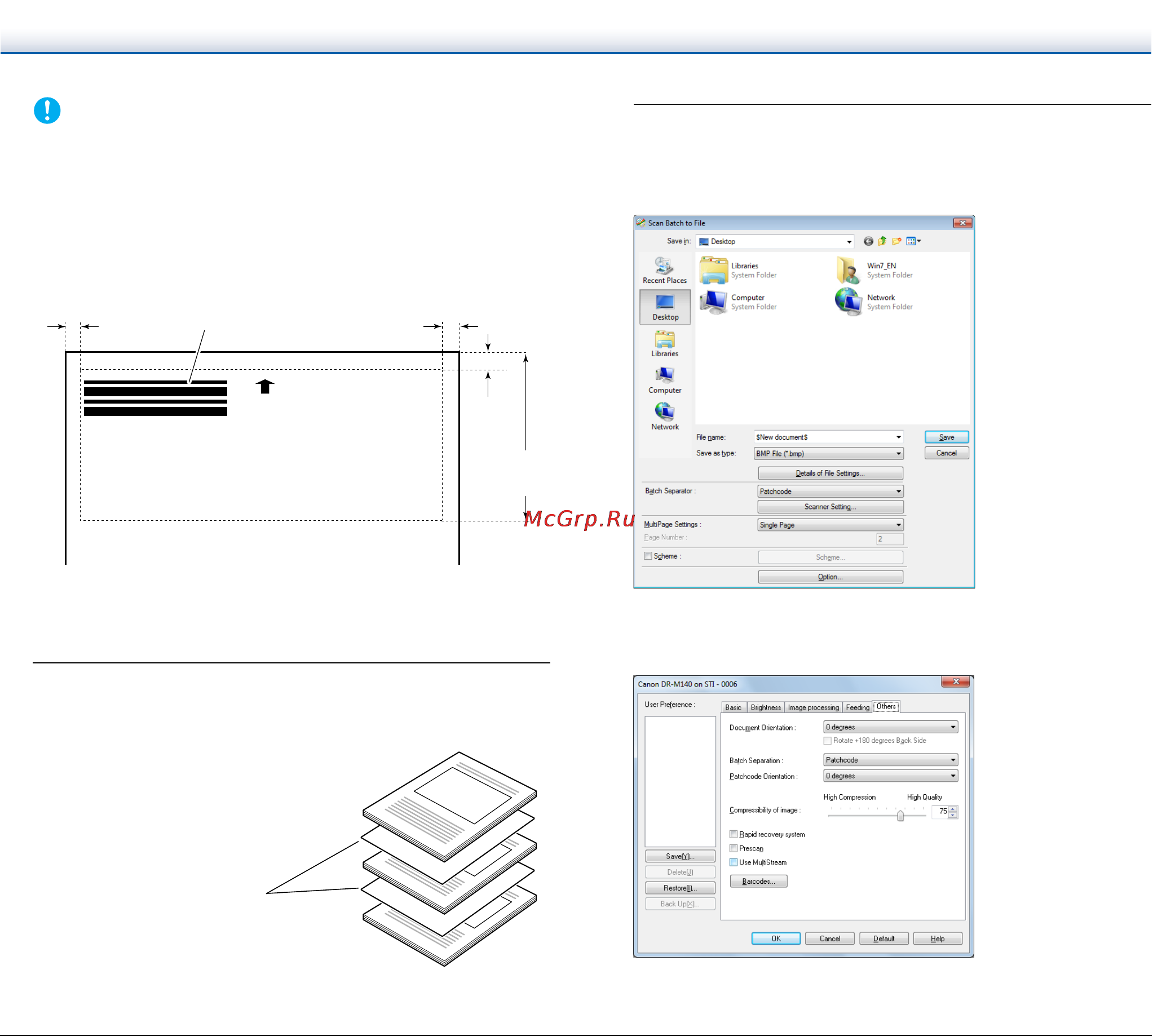 Canon imageformula dr-m140 [61/83] In an application specify a patchcode as a type of batch separation