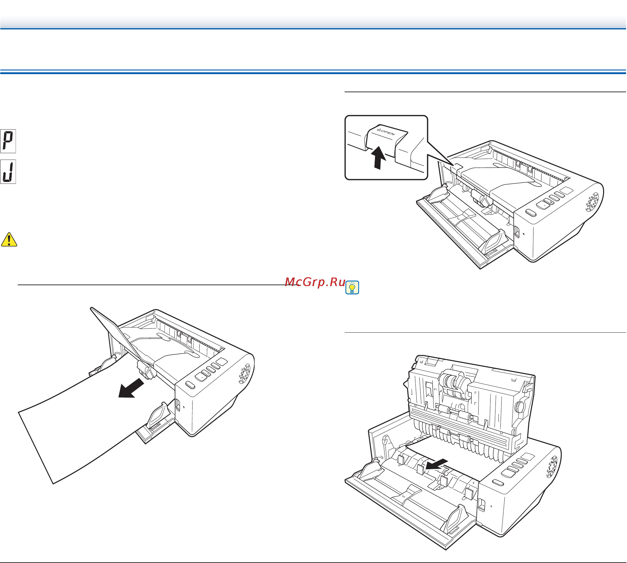 Canon imageformula dr-m140 [76/83] Clearing paper jams and skewed documents
