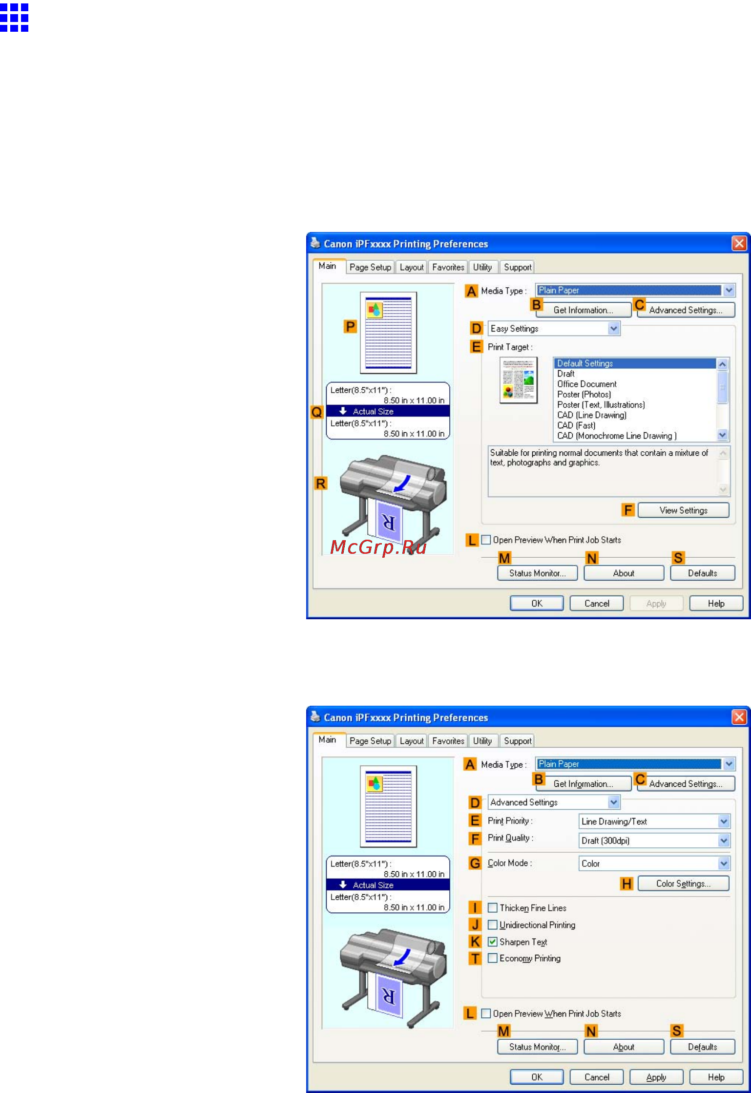 Canon imageprograf ipf605 [201/578] Fine tuning colors of photos and images windows