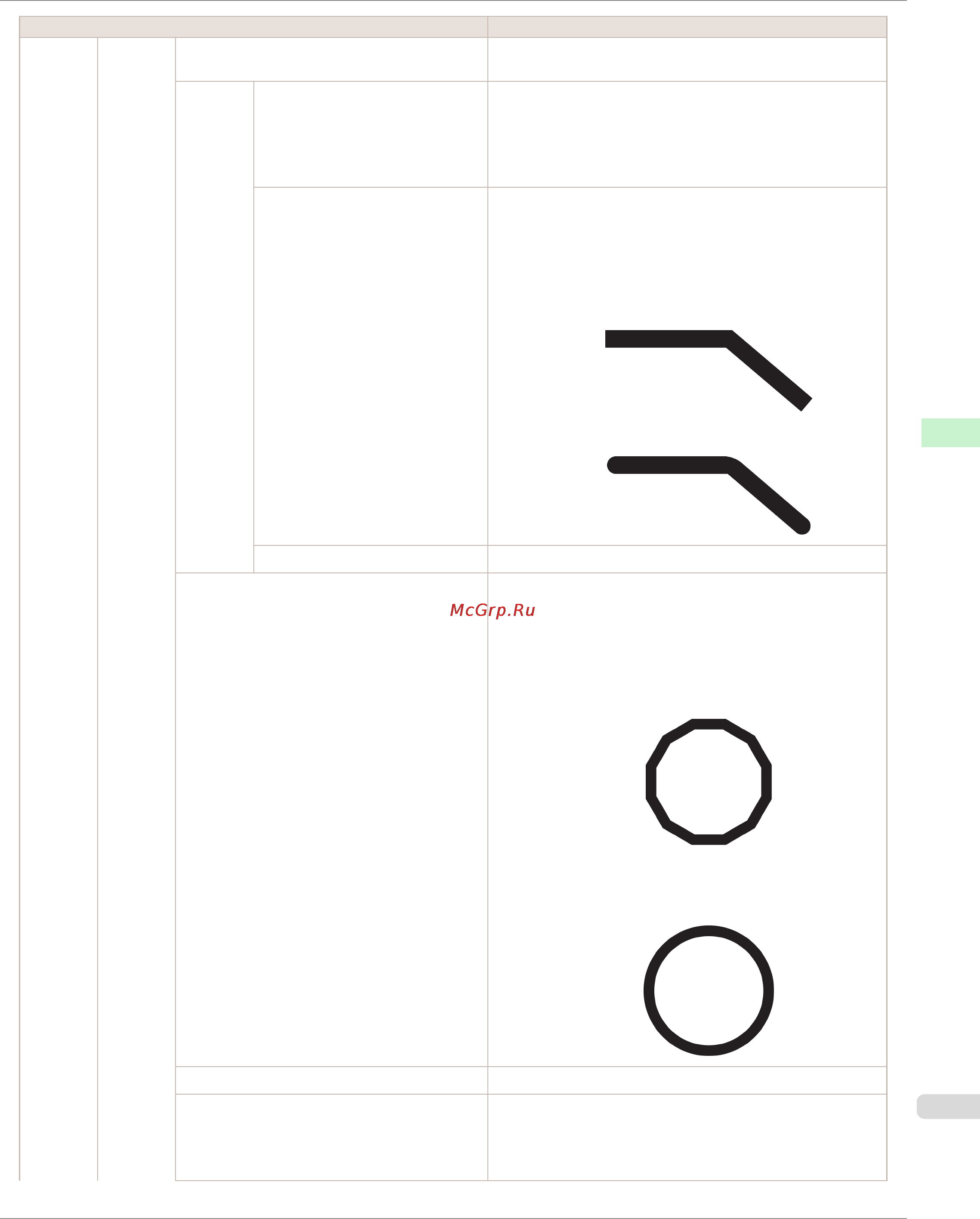 Canon imageprograf ipf785 [463/700] If you choose circle setting