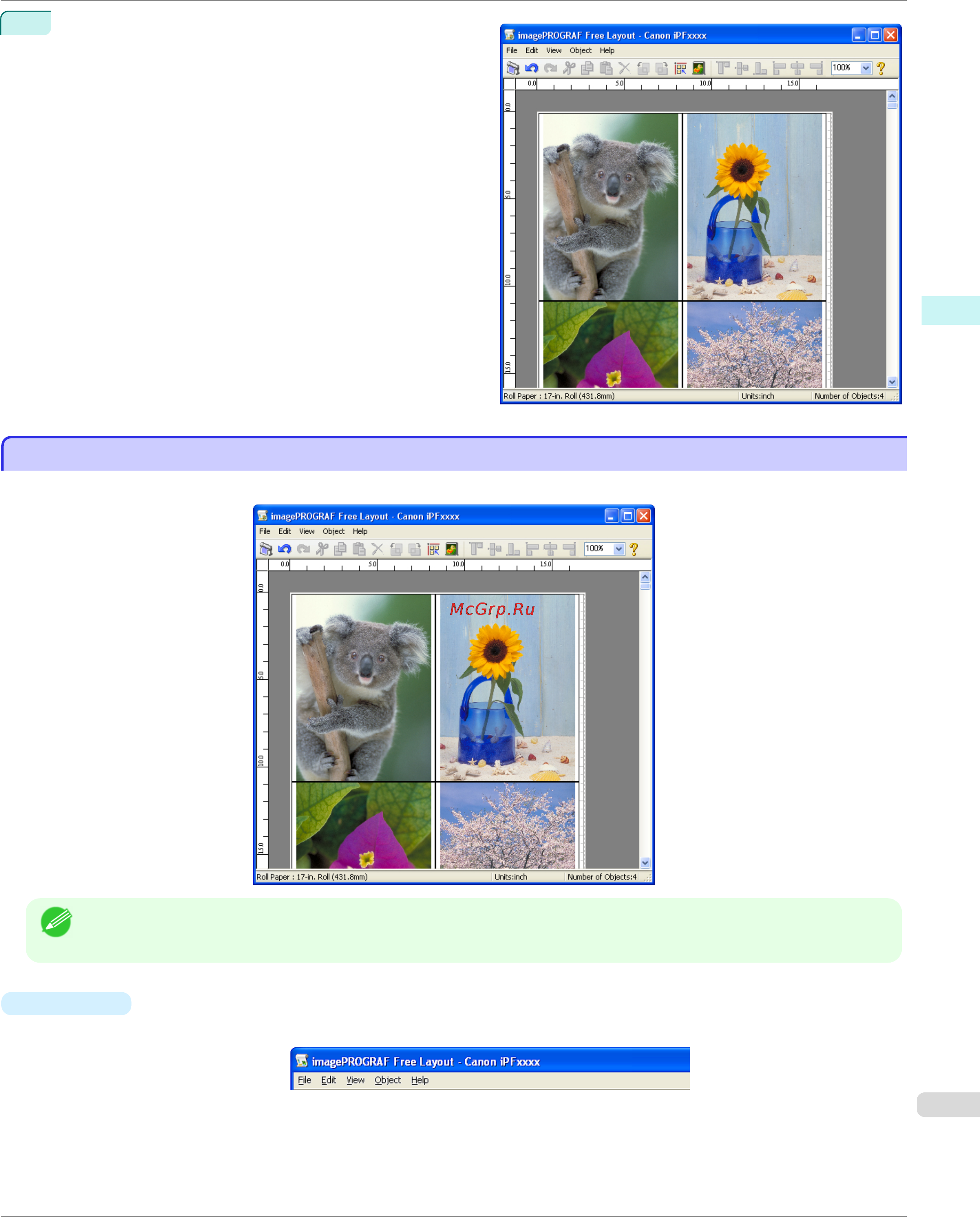 Canon imageprograf ipf780 [203/648] Free layout main window free layout main window
