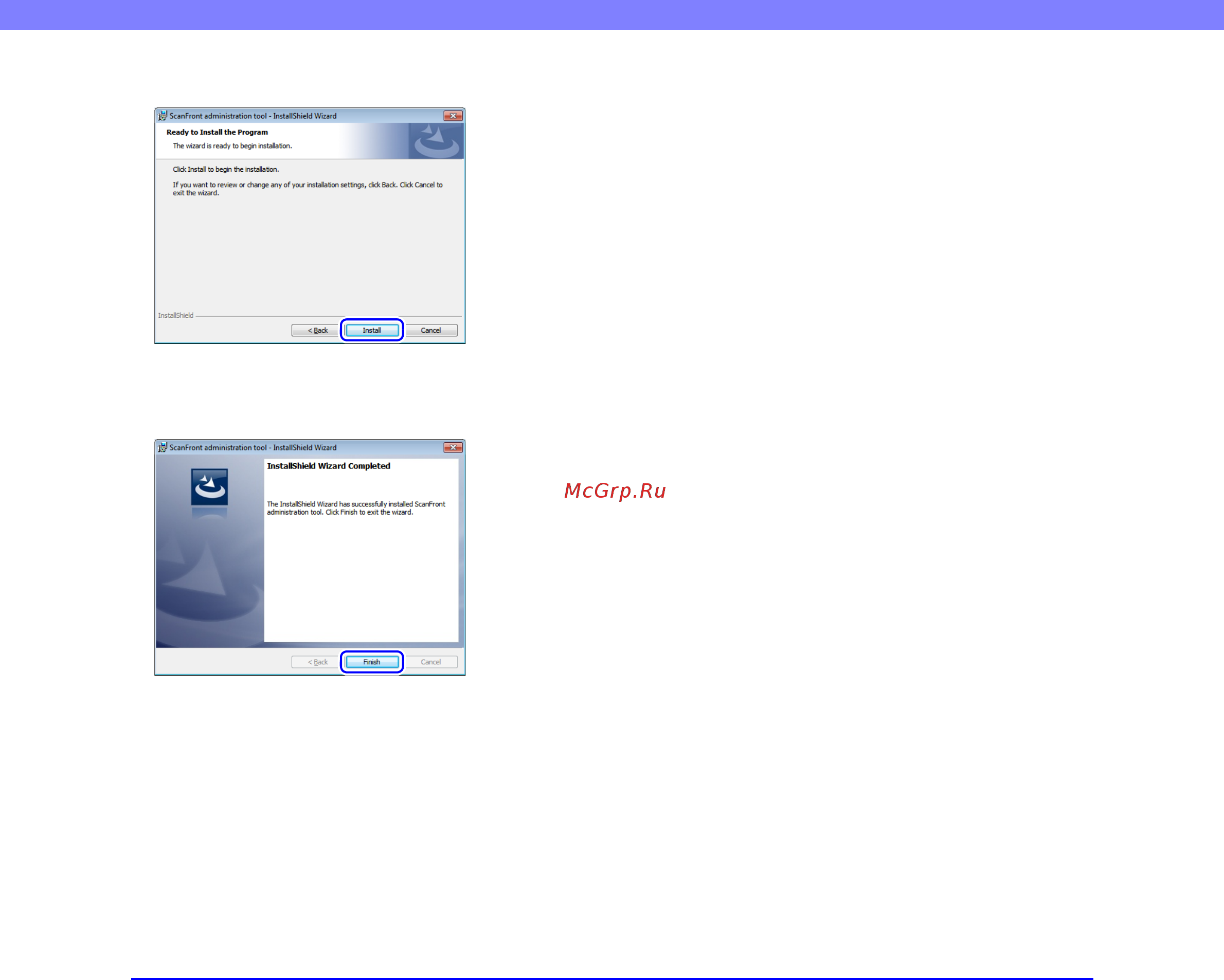 Canon scanfront 300p [146/211] Глава 7 scanfront administration tool