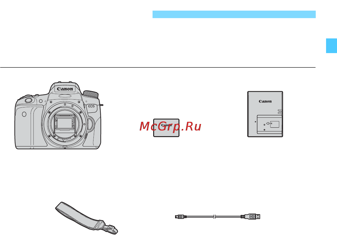 Canon eos 760d body [3/430] Комплект поставки