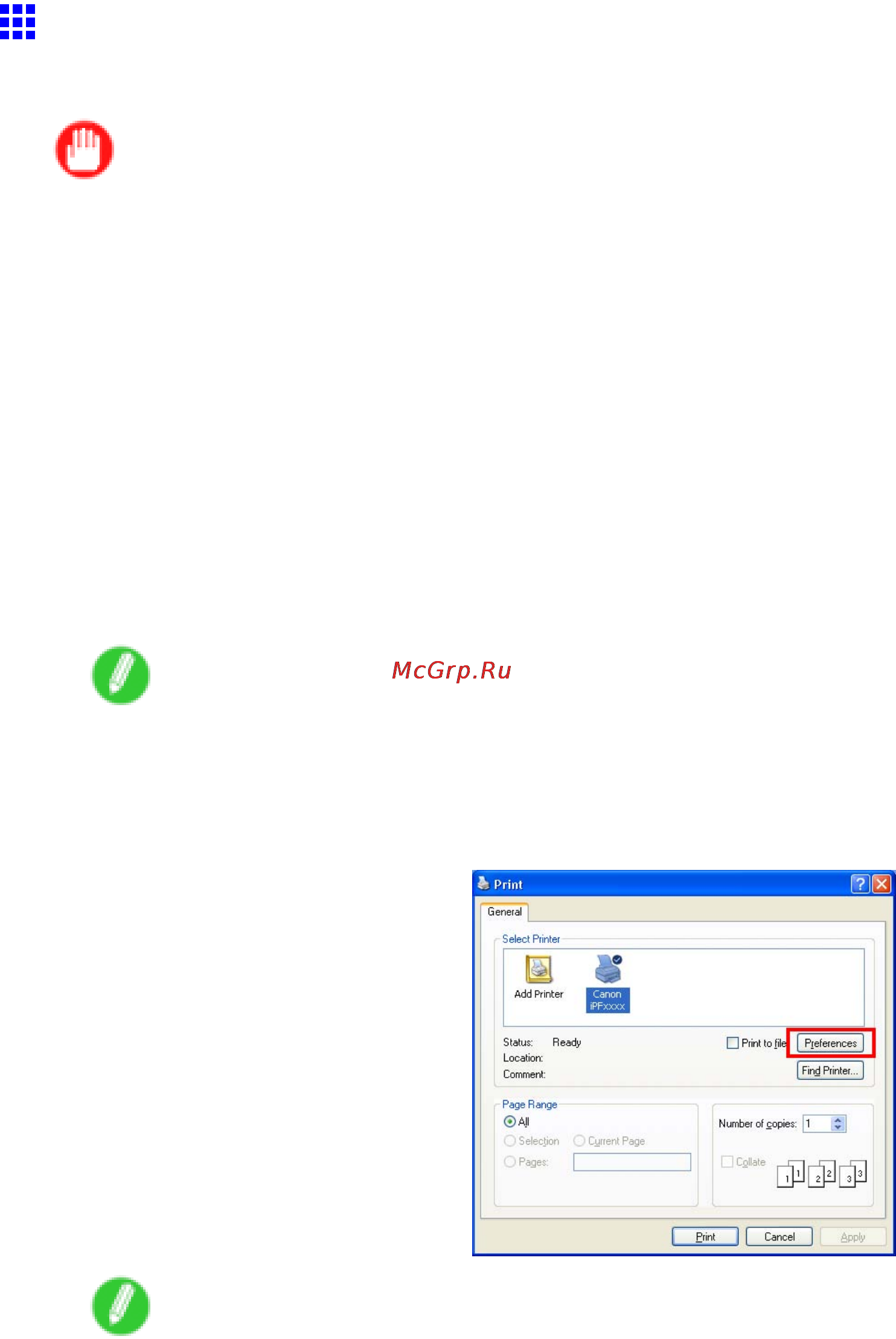 Canon imagePROGRAF iPF810 [129/710] Printing in windows