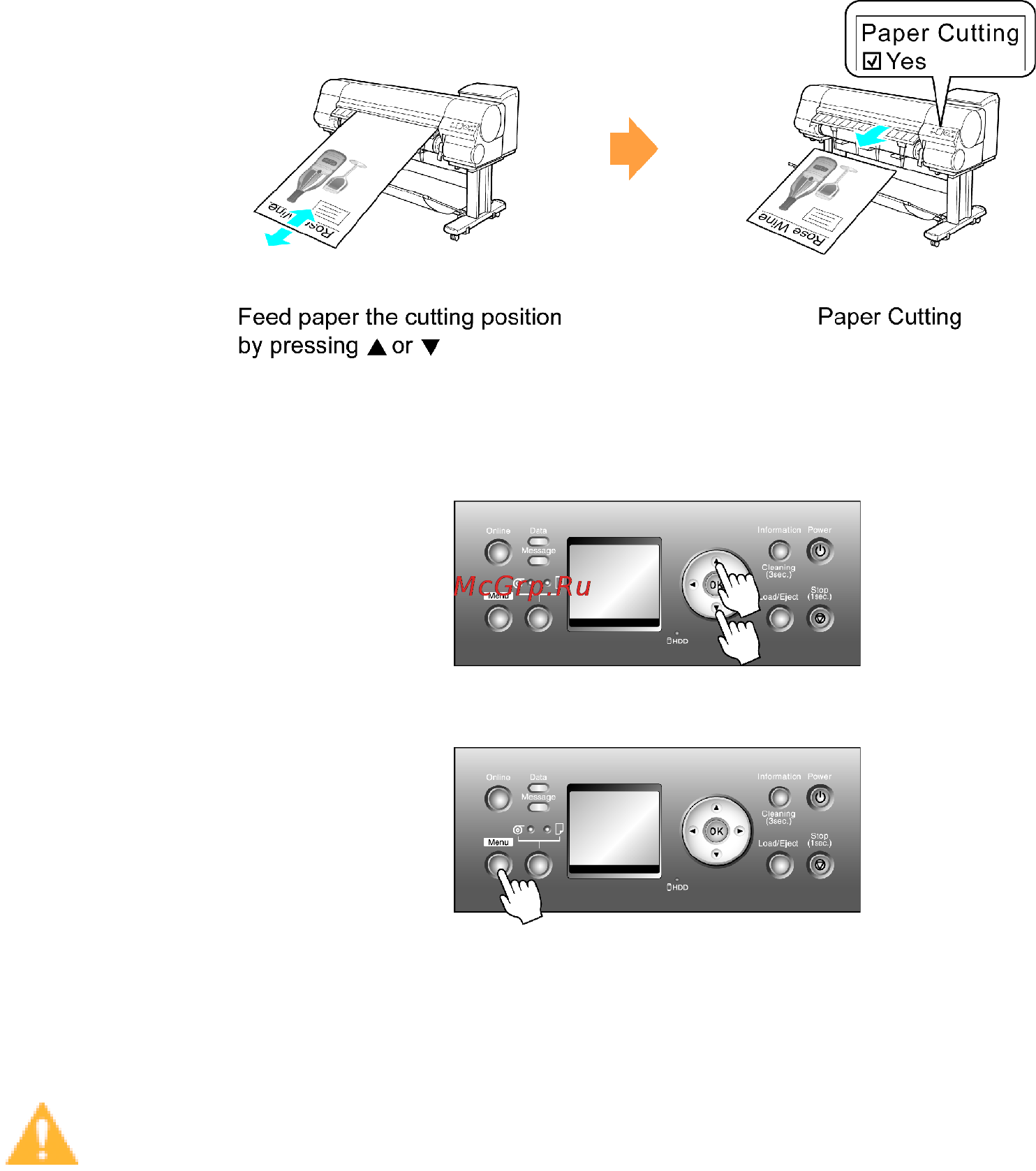 Canon imagePROGRAF iPF810 [172/710] Paper cutting to have the roll cut at your speci ed position