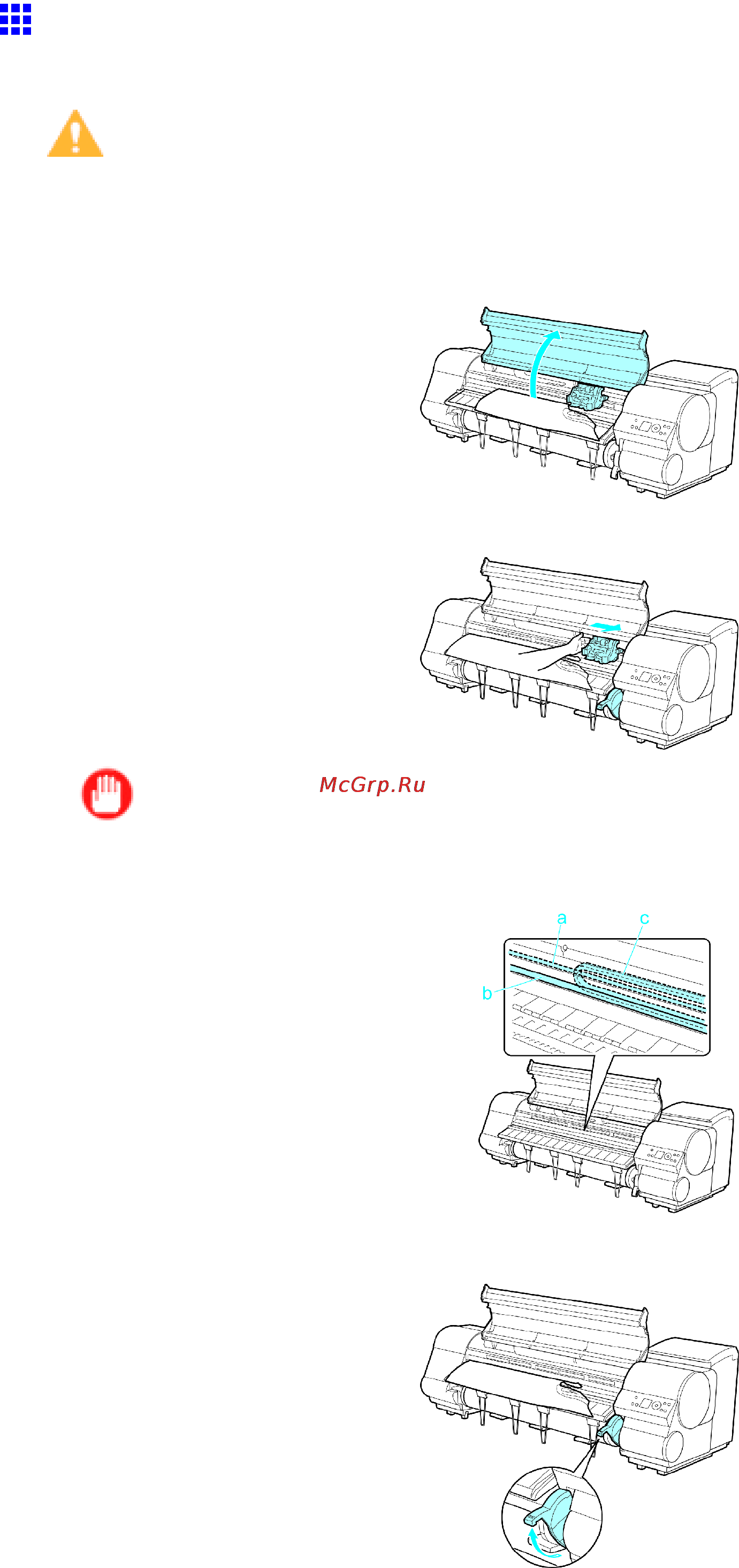 Canon imagePROGRAF iPF810 [184/710] Clearing a jammed sheet