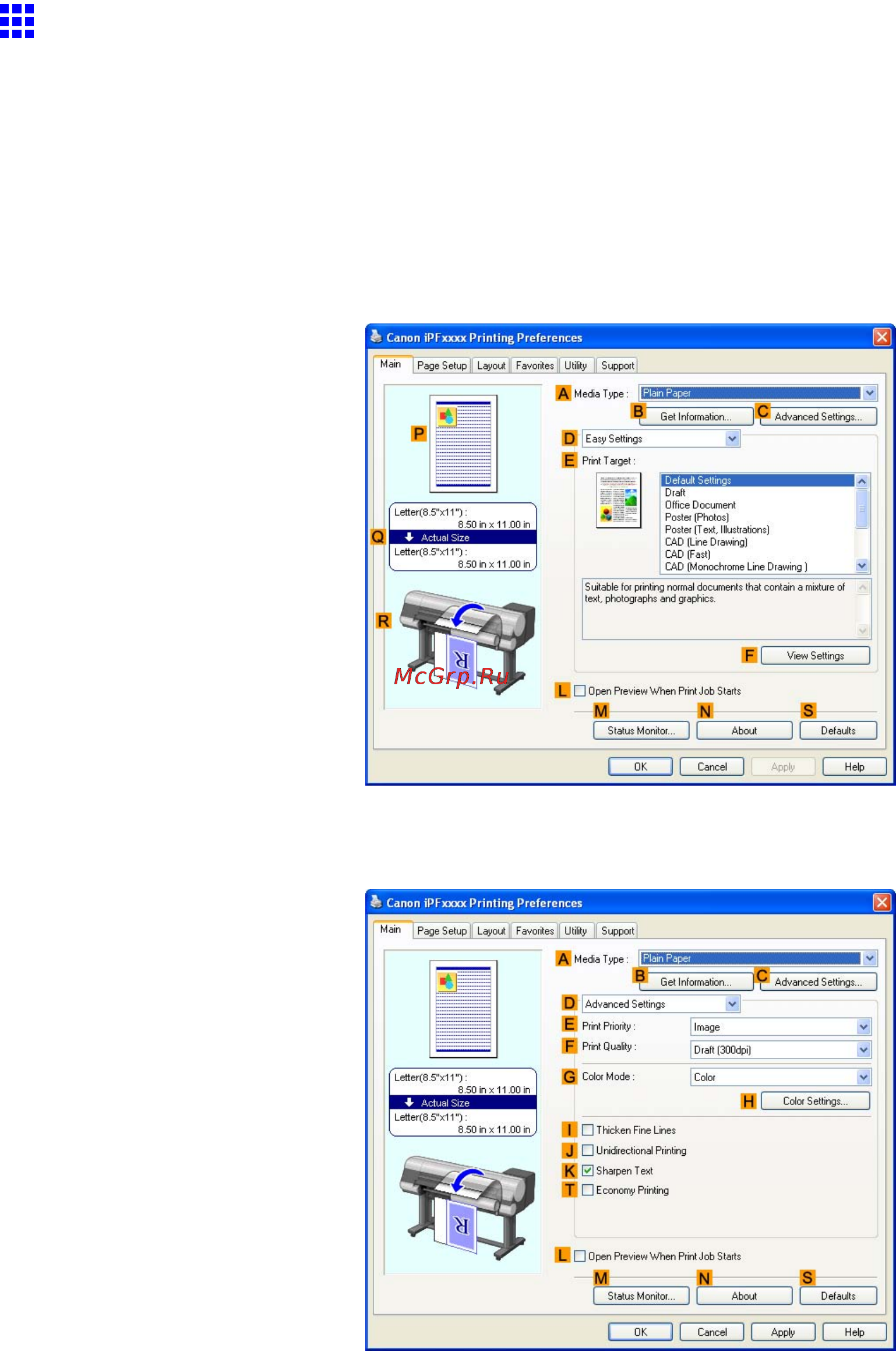 Canon imagePROGRAF iPF810 [194/710] Fine tuning monochrome settings when printing photos windows