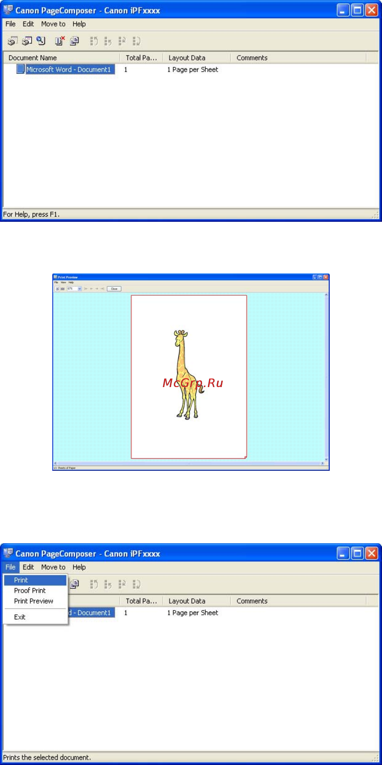 Canon imagePROGRAF iPF810 [402/710] Pagecomposer