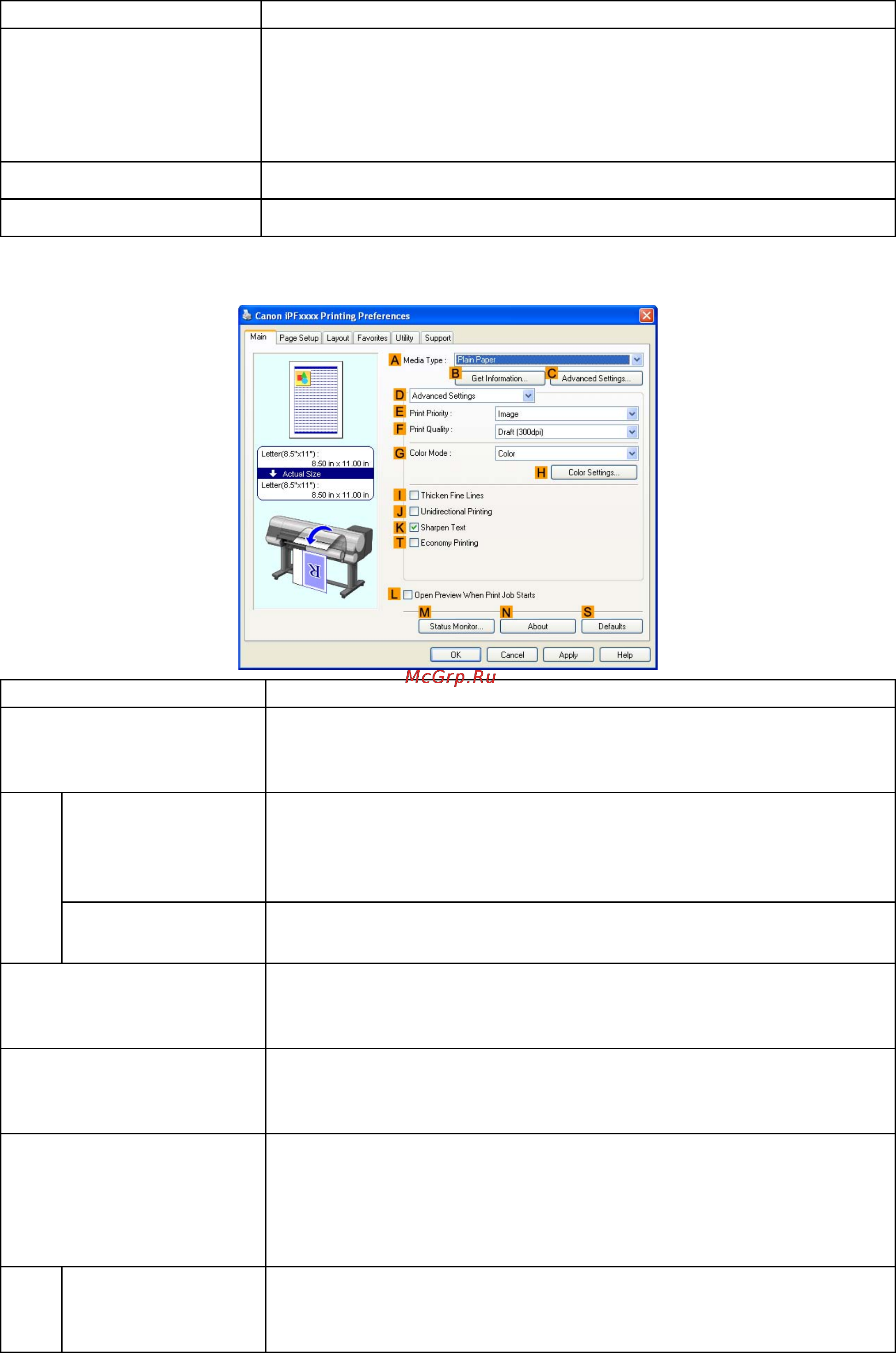 Canon imagePROGRAF iPF810 [410/710] Con guration using advanced settings