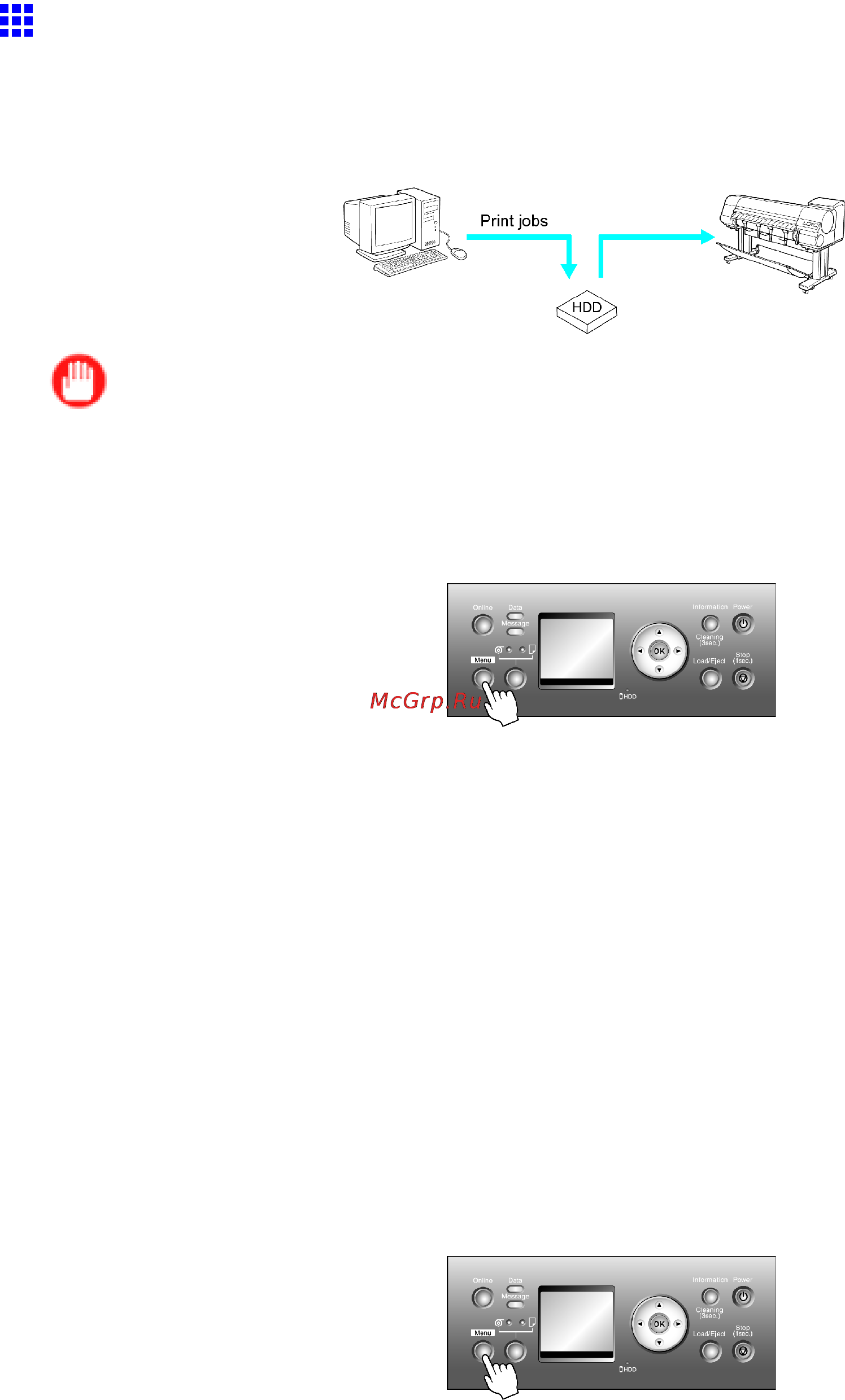 Canon imagePROGRAF iPF810 [508/710] Specifying output method