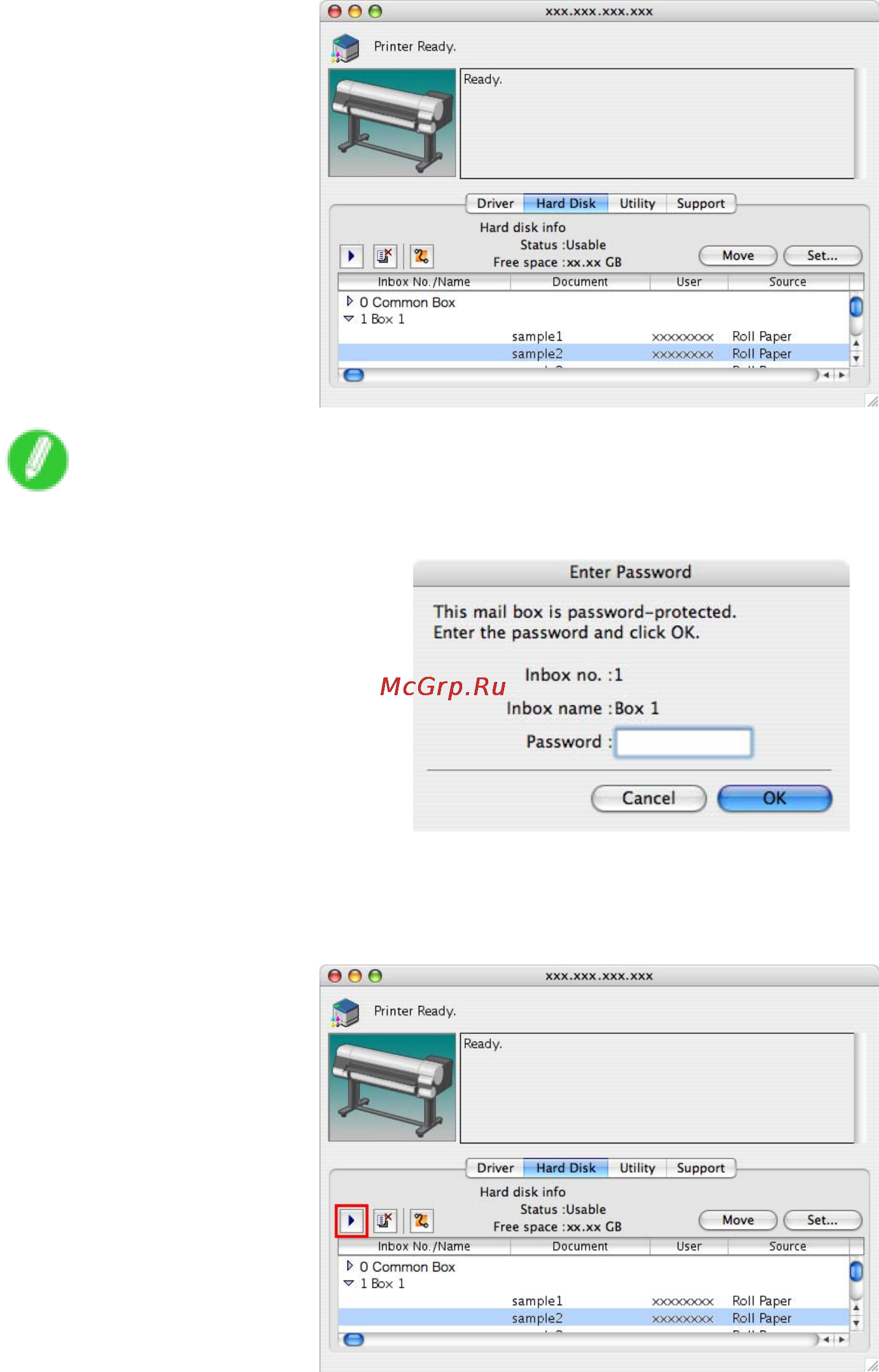 Canon imagePROGRAF iPF810 [538/710] Using imageprograf printmonitor