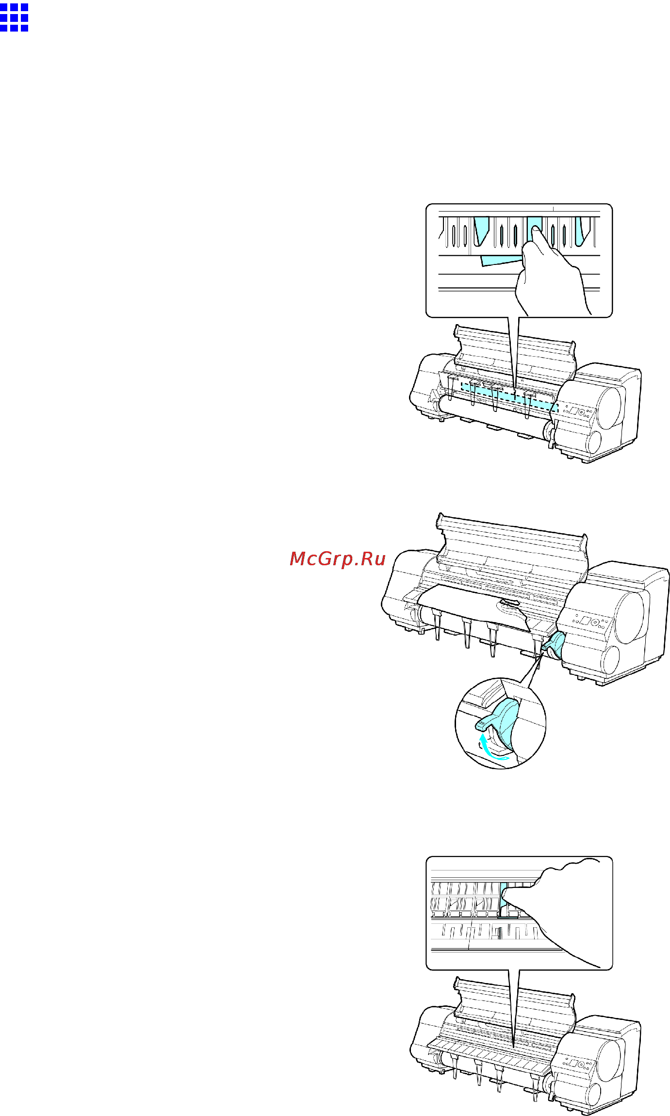 Canon imagePROGRAF iPF810 [639/710] Troubleshooting when paper jams are not found