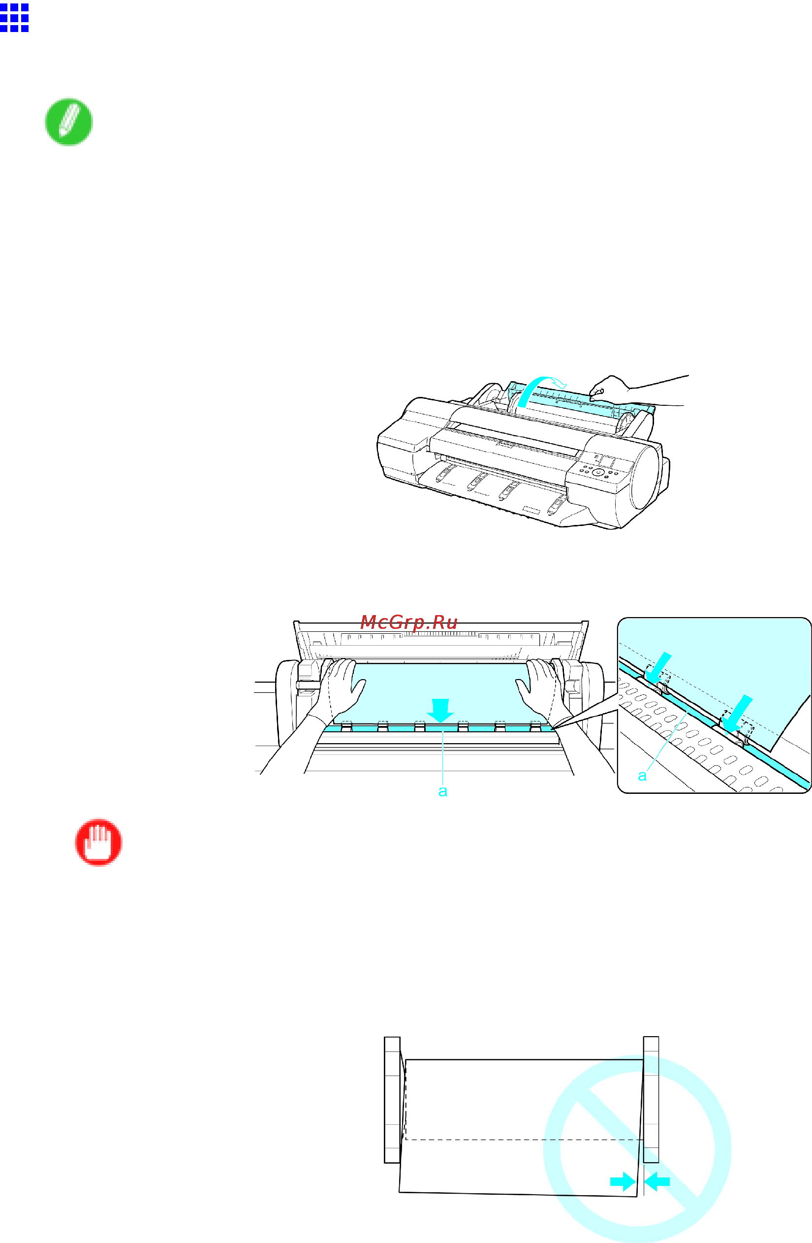 Canon imagePROGRAF iPF6000S [132/730] Loading rolls in the printer