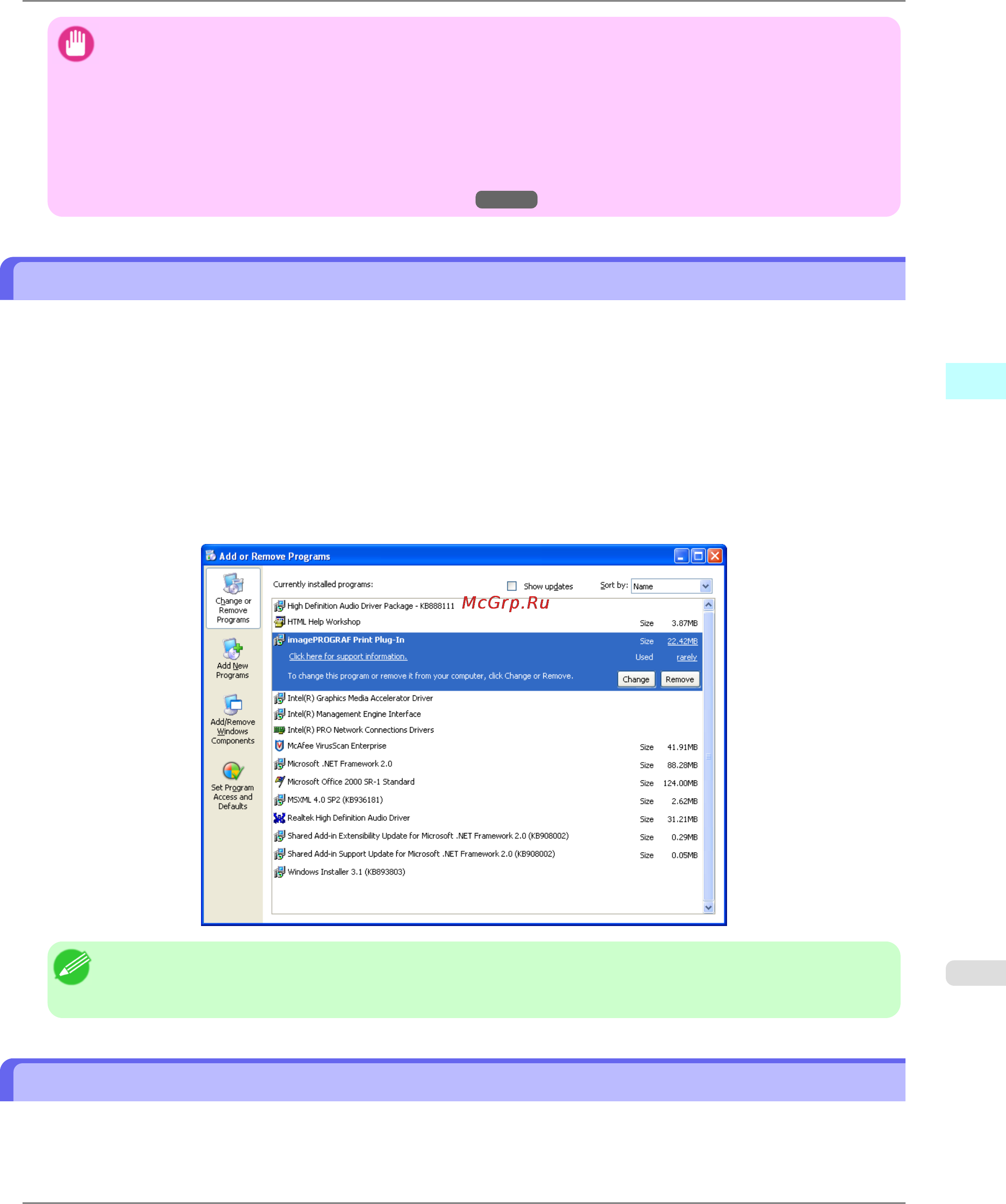 Canon imagePROGRAF iPF6300 [395/1126] Steps to uninstall