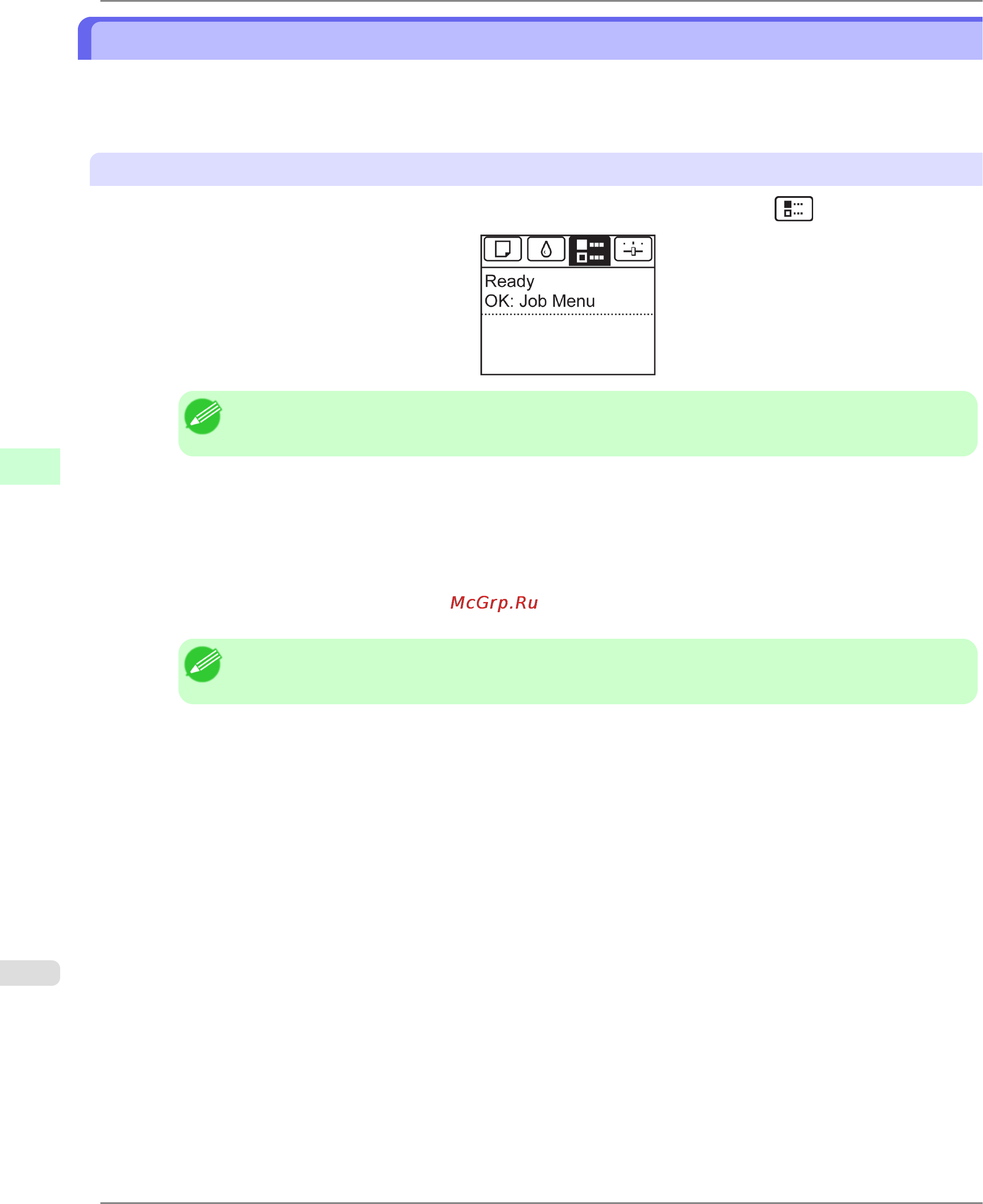Canon imagePROGRAF iPF6300 [754/1126] Deleting saved jobs