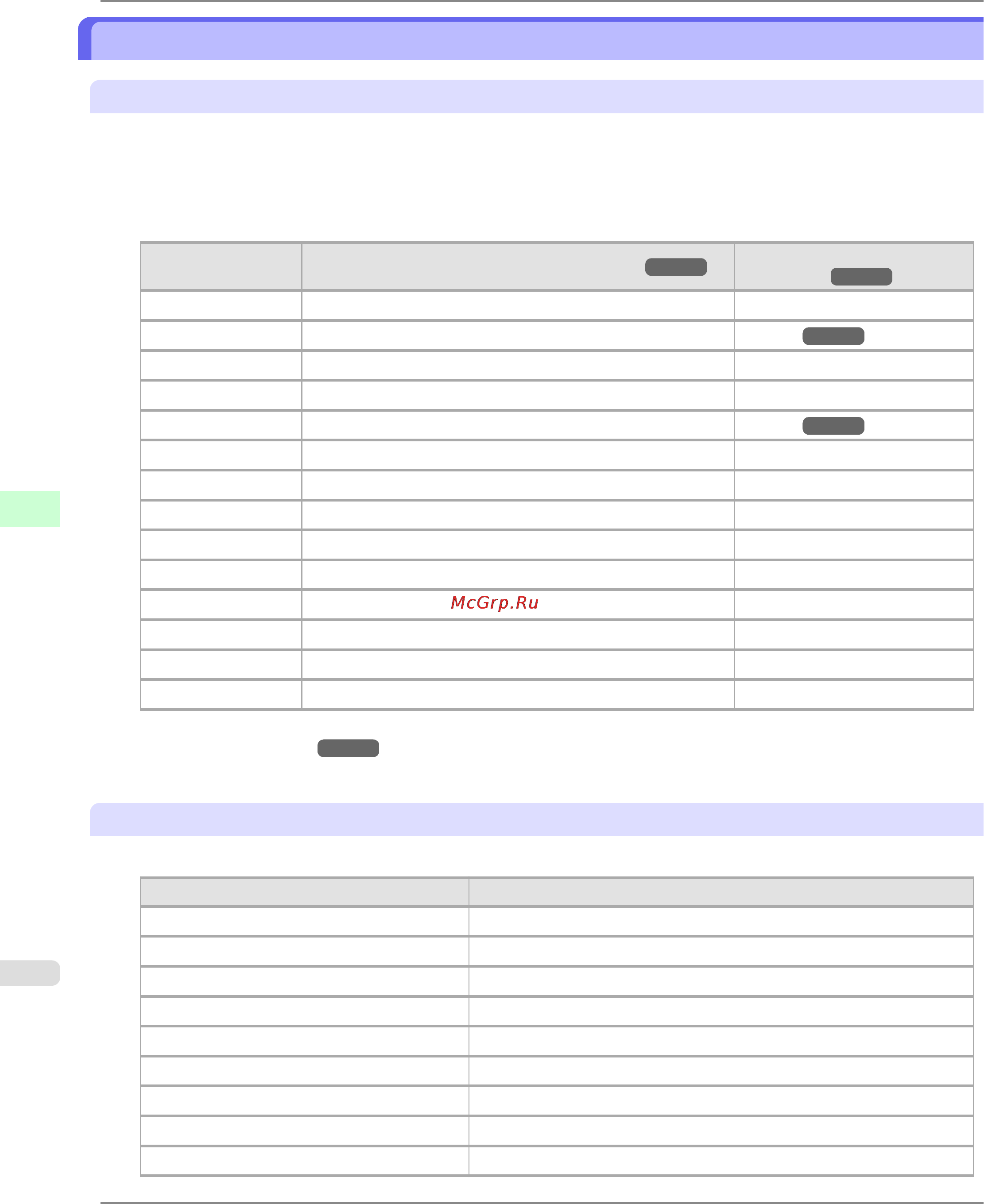 Canon imagePROGRAF iPF6300 [792/1126] Paper sizes