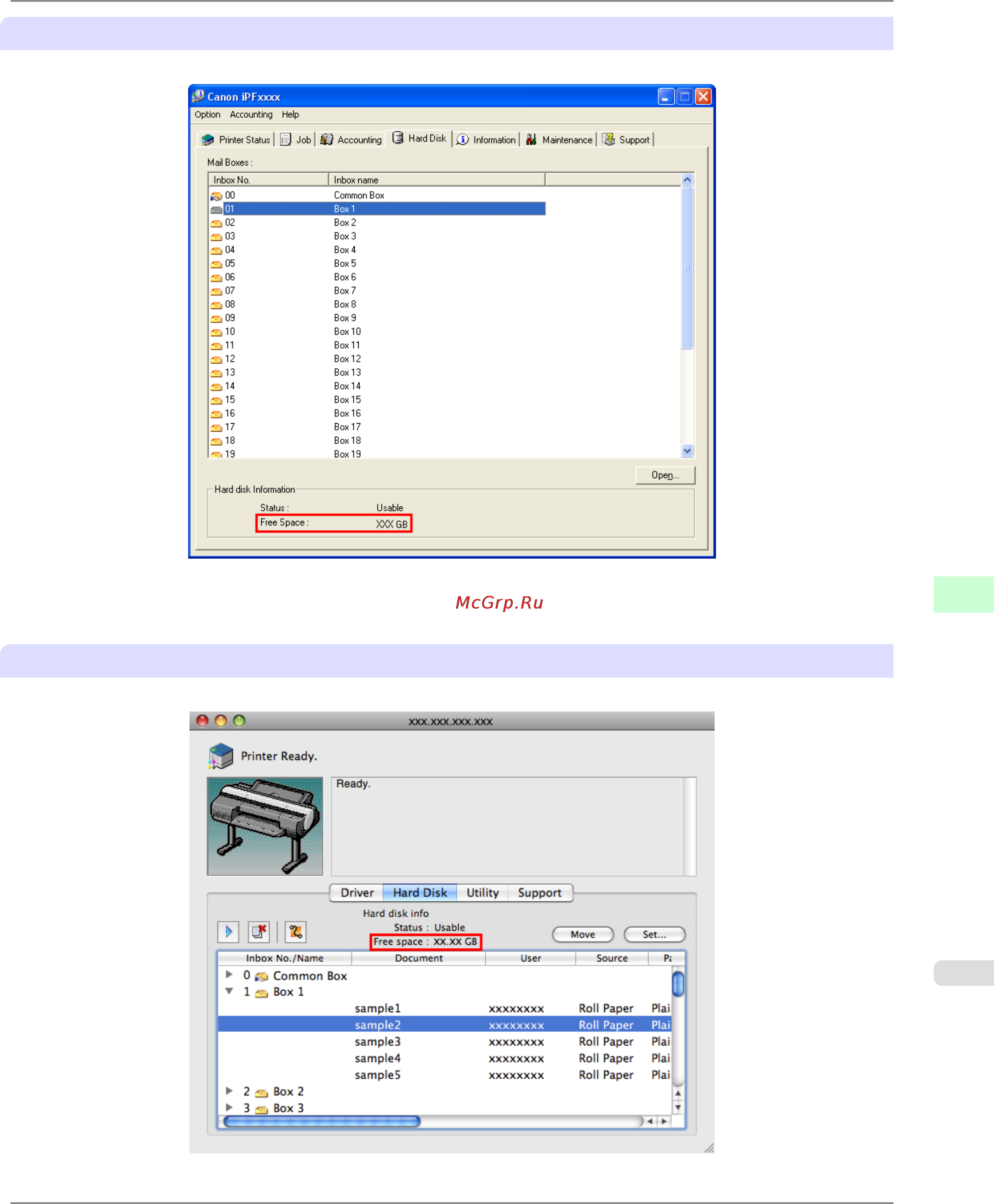 Canon imagePROGRAF iPF6300 [903/1126] Using imageprograf printmonitor