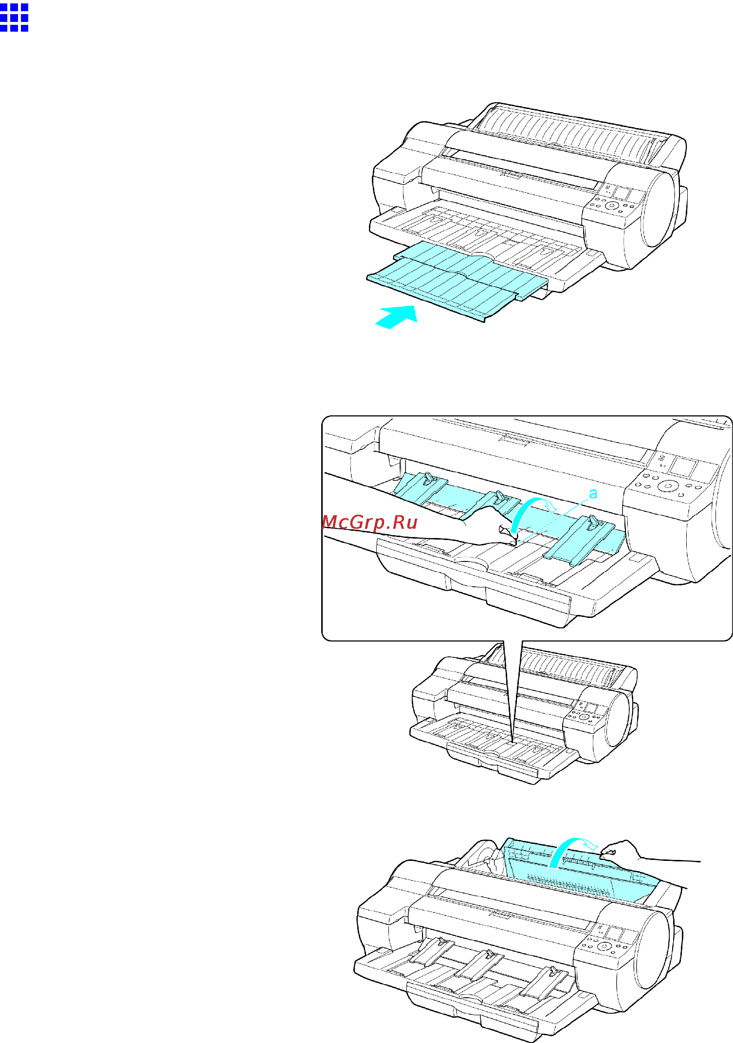 Canon imagePROGRAF iPF610 [138/746] Loading rolls in the roll feed unit