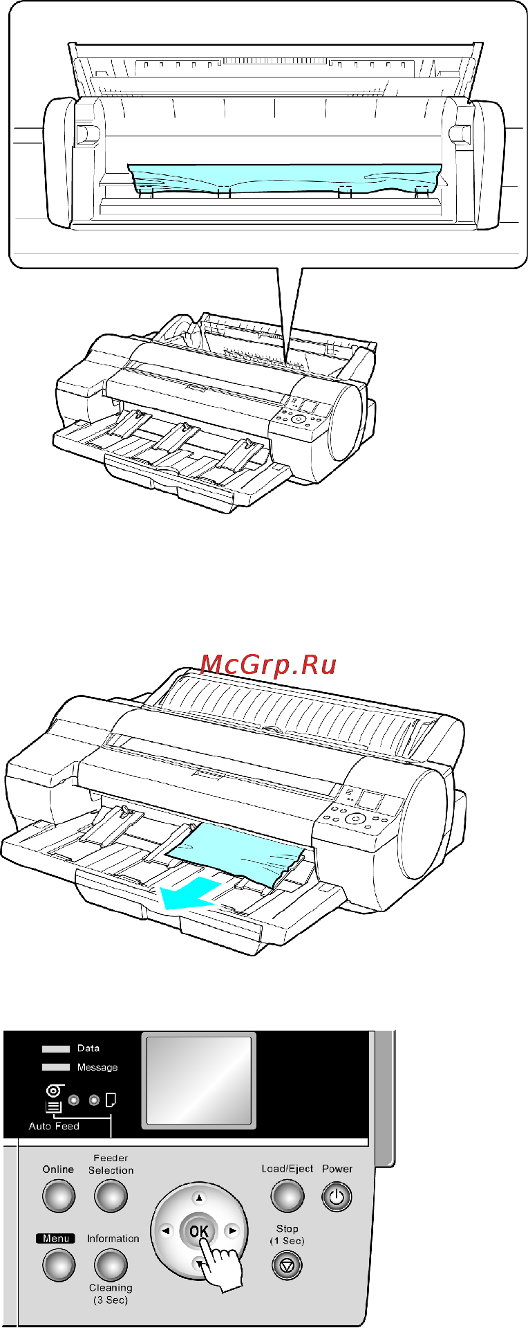 Canon imagePROGRAF iPF610 [160/746] Press ok