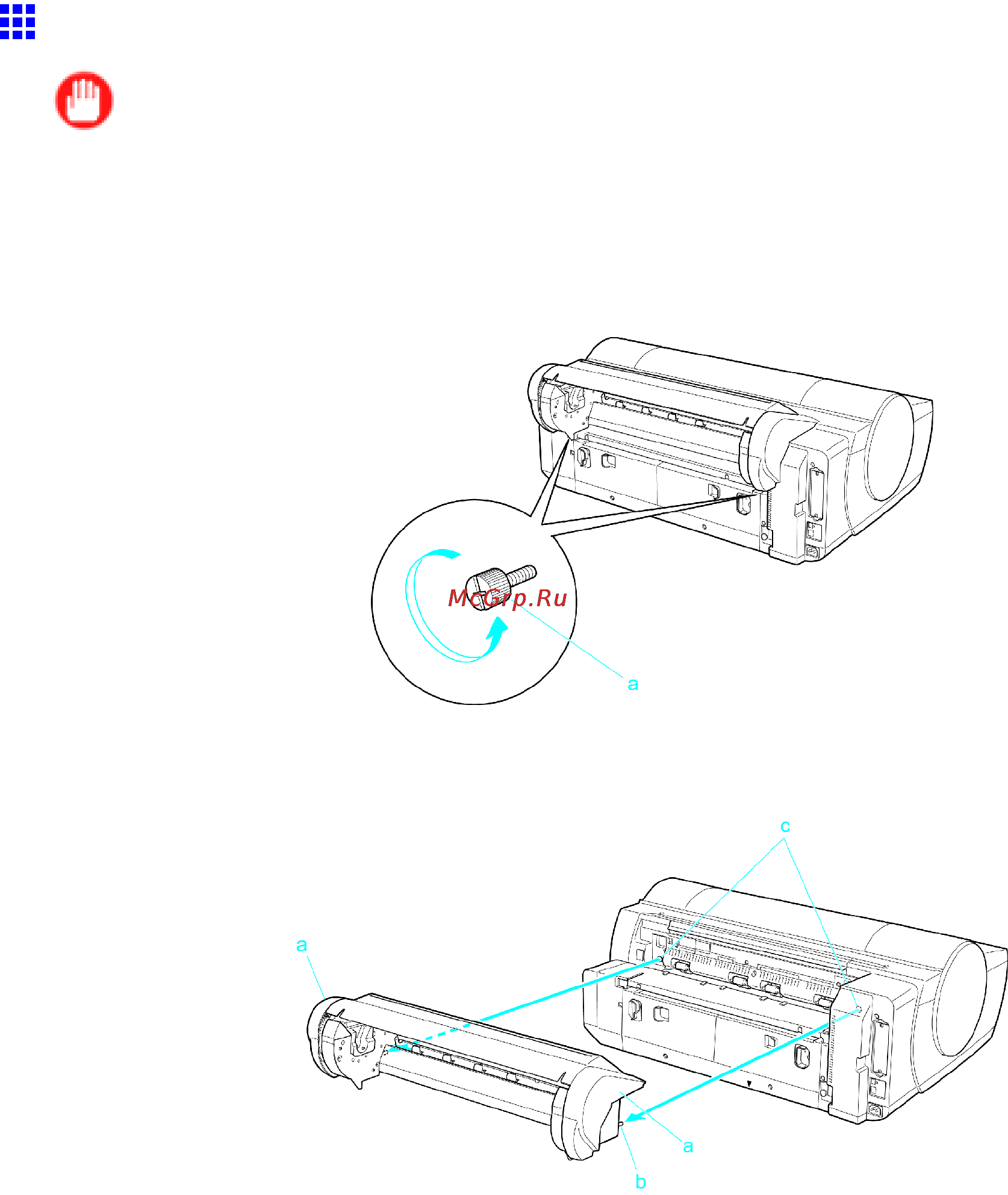 Canon imagePROGRAF iPF610 [167/746] Removing the roll feed unit