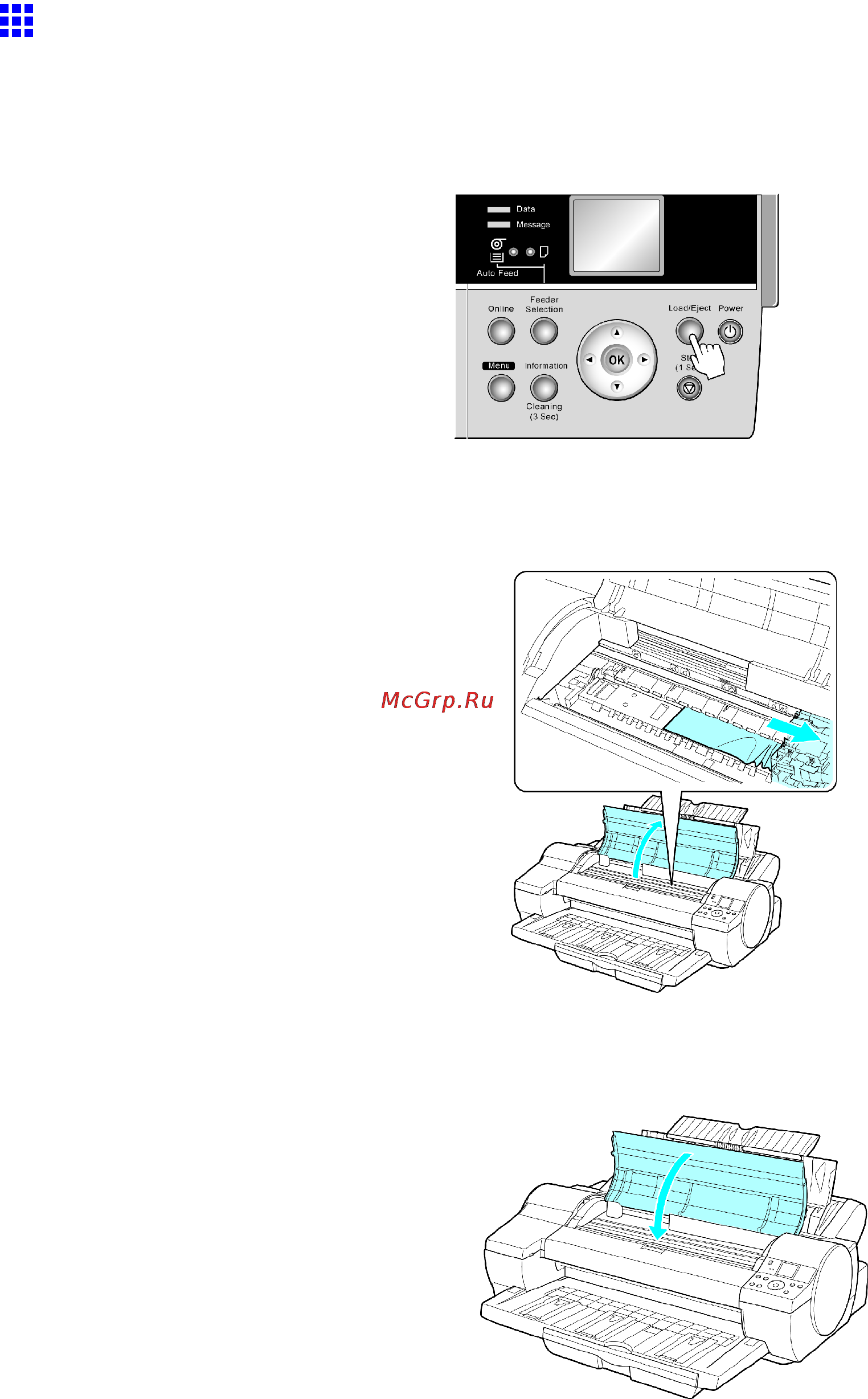 Canon imagePROGRAF iPF610 [196/746] Press load eject