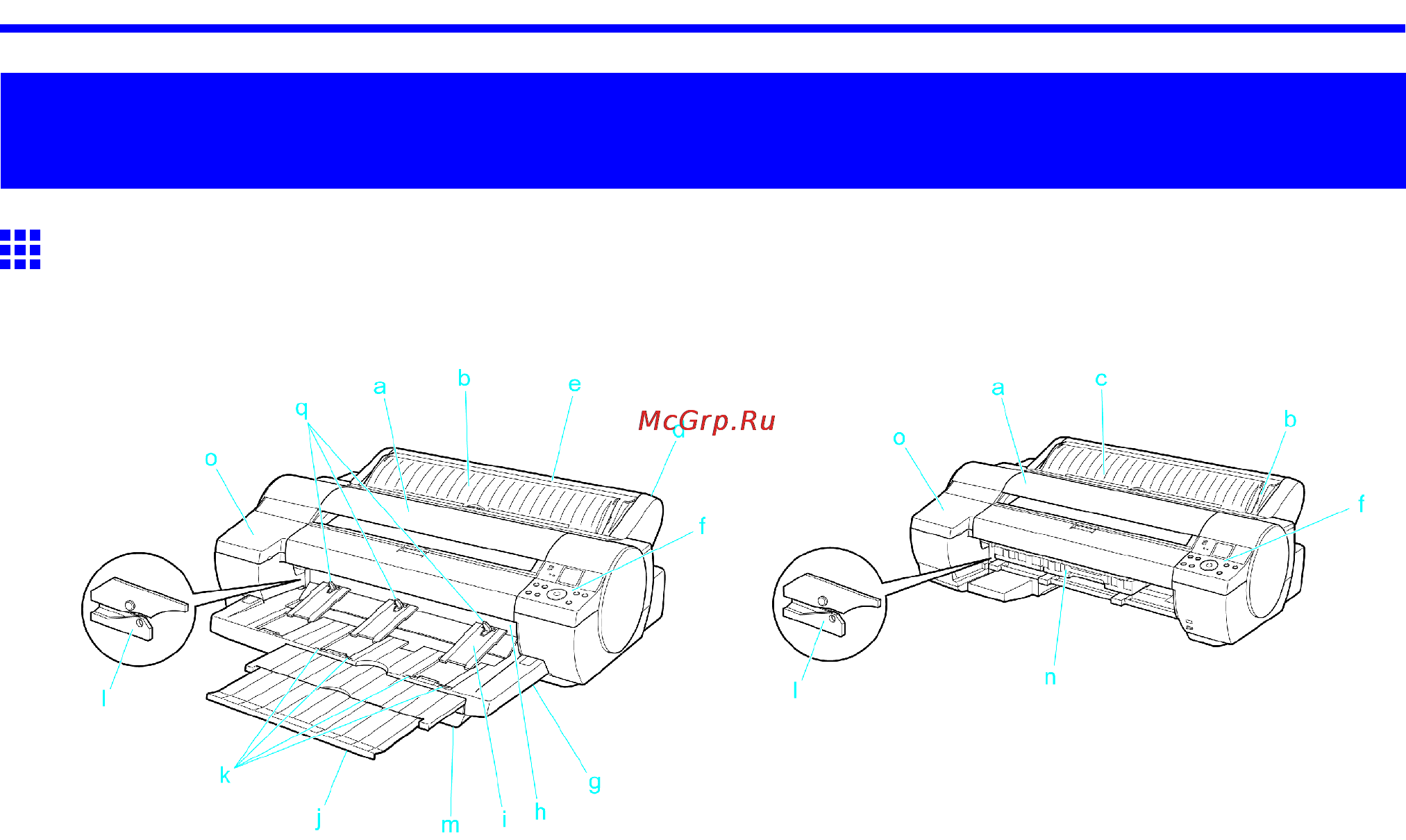 Canon imagePROGRAF iPF610 [22/746] A top cover