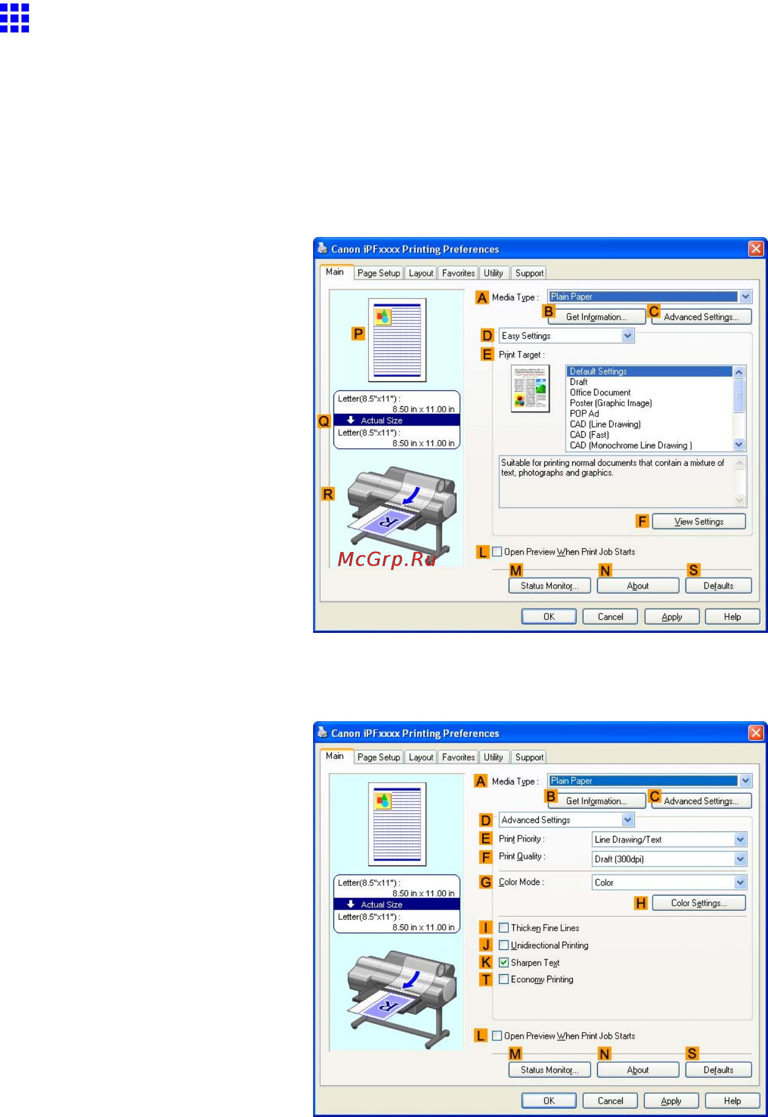 Canon imagePROGRAF iPF610 [241/746] Fine tuning colors of photos and images windows