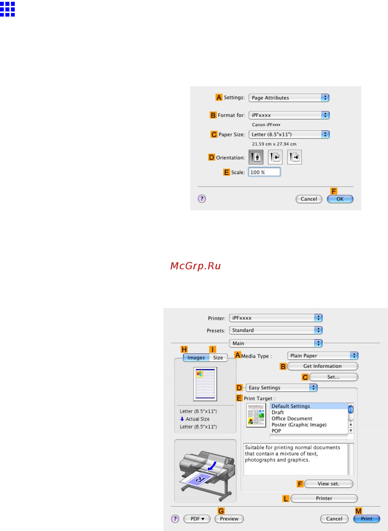 Canon imagePROGRAF iPF610 [244/746] Fine tuning colors of photos and images mac os x