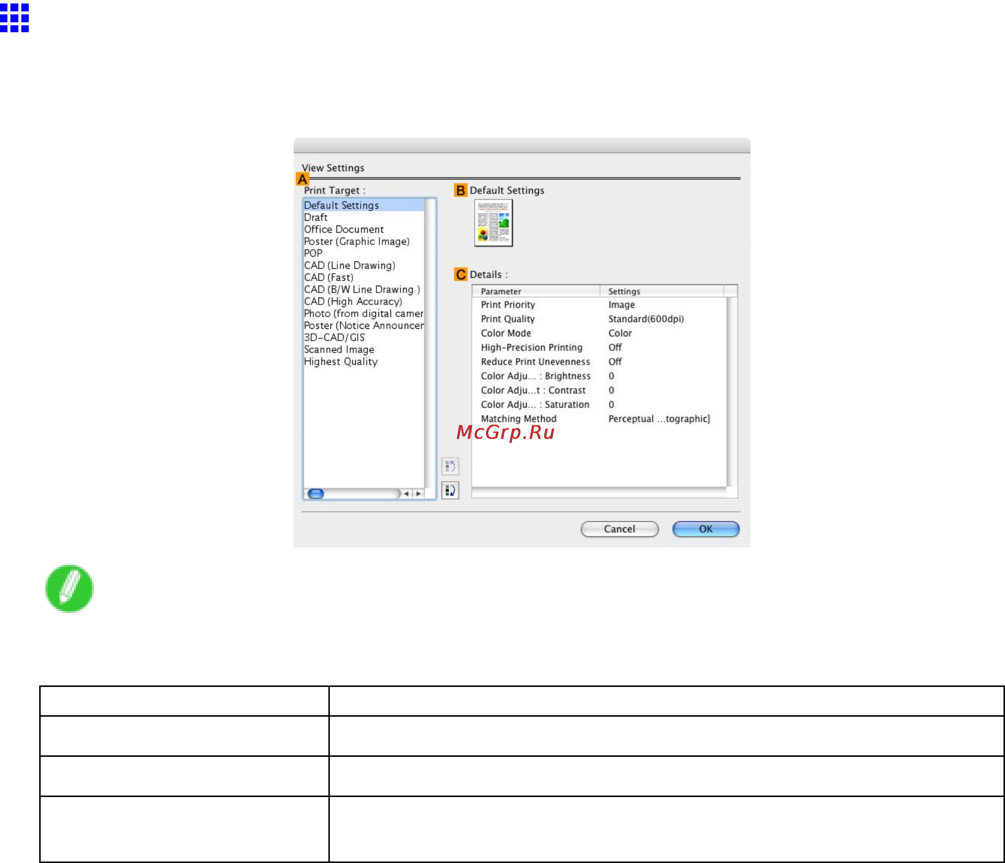 Canon imagePROGRAF iPF610 [547/746] Mac os x
