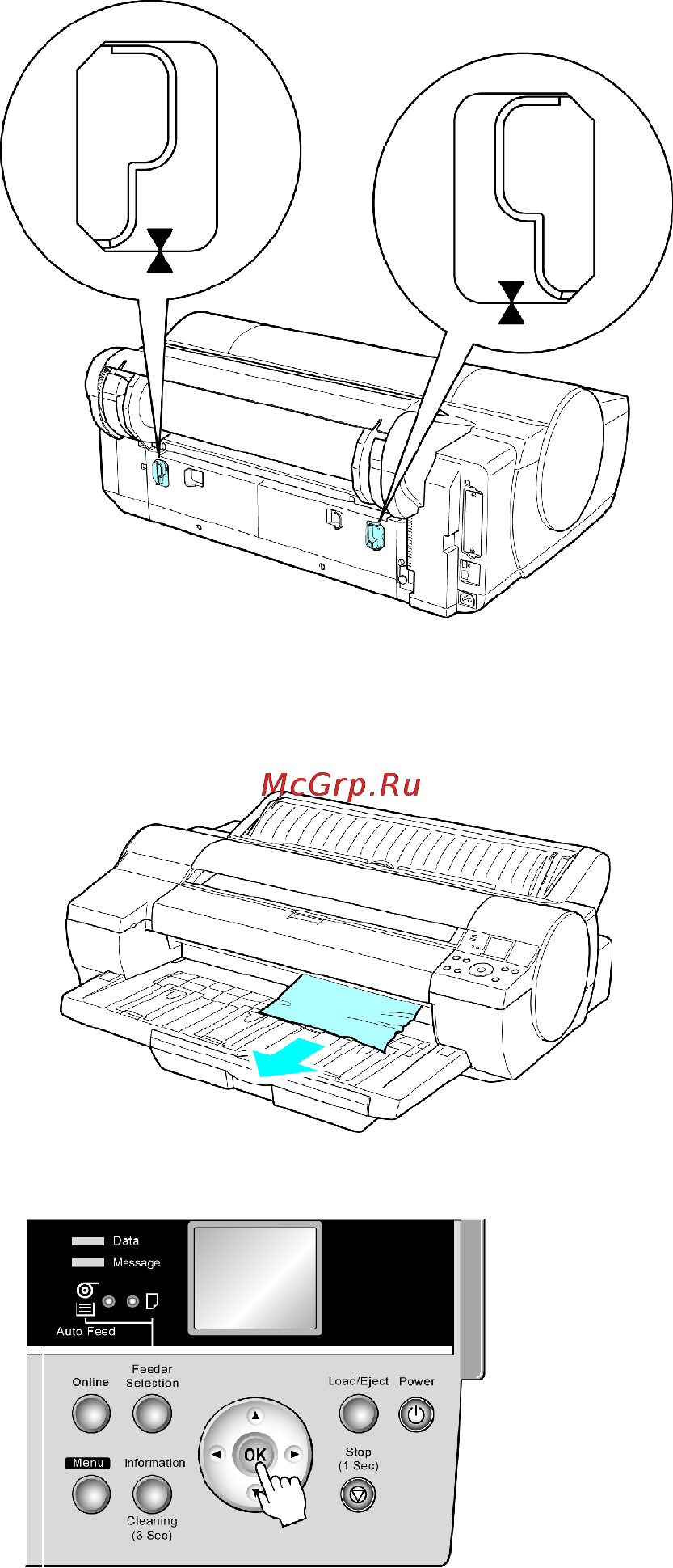 Canon imagePROGRAF iPF610 [702/746] Press ok