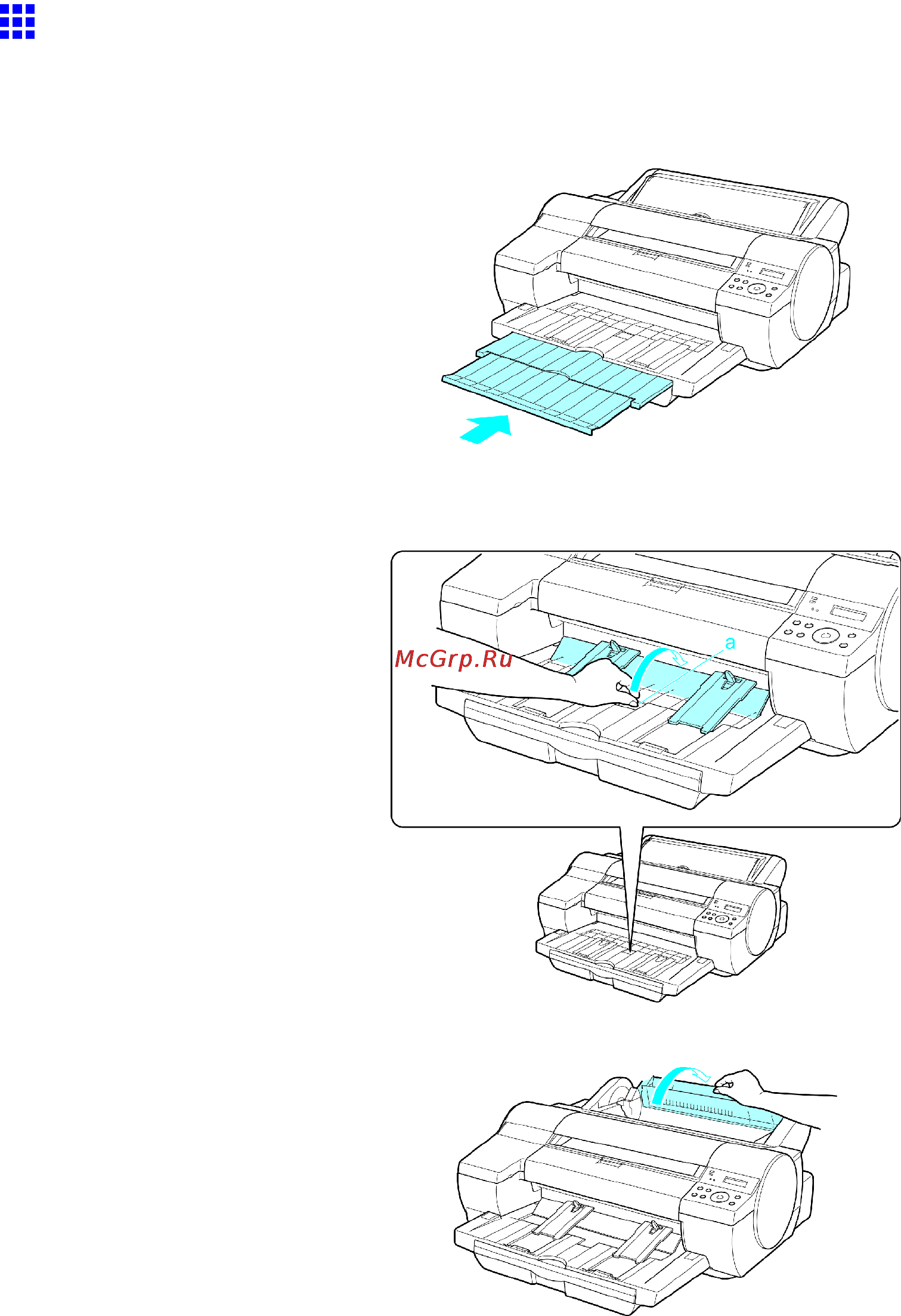 Canon imagePROGRAF iPF5100 [132/788] Loading rolls in the roll feed unit
