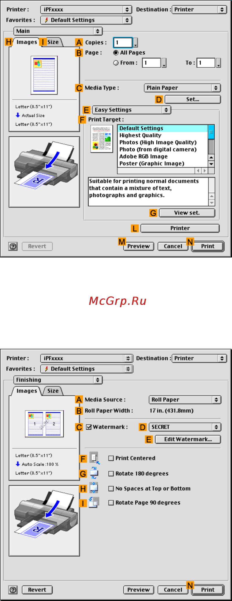 Canon imagePROGRAF iPF5100 Инструкция по эксплуатации онлайн [369/788] 151570