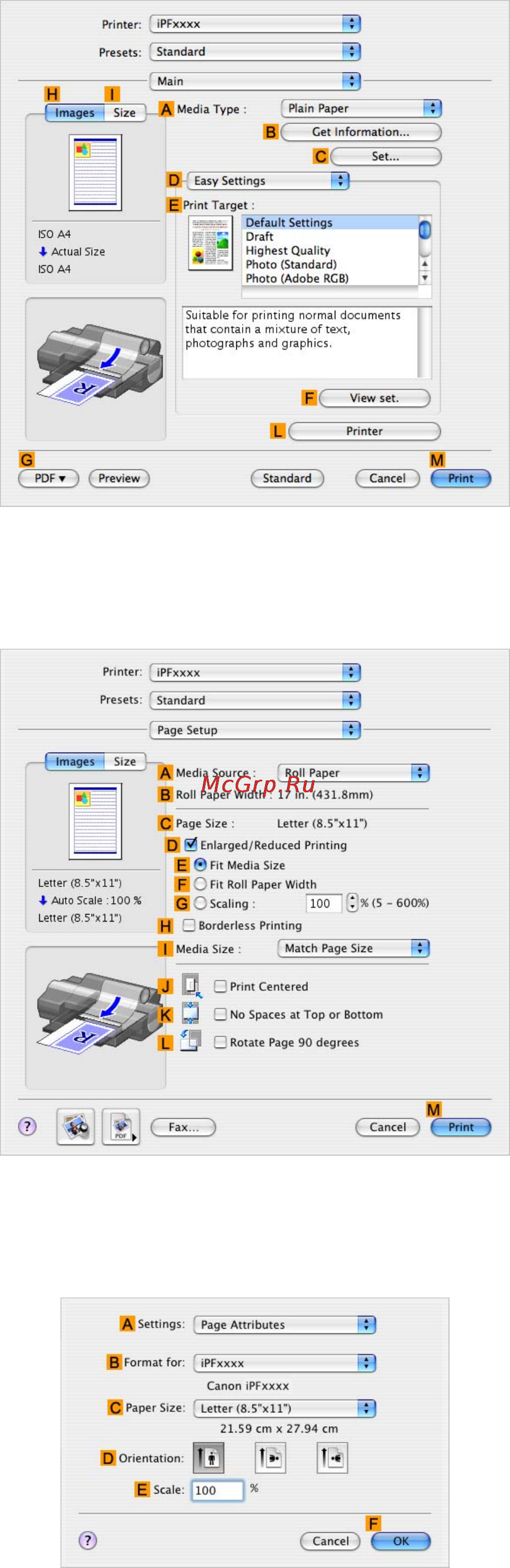 Canon imagePROGRAF iPF5100 Инструкция по эксплуатации онлайн [415/788] 151570