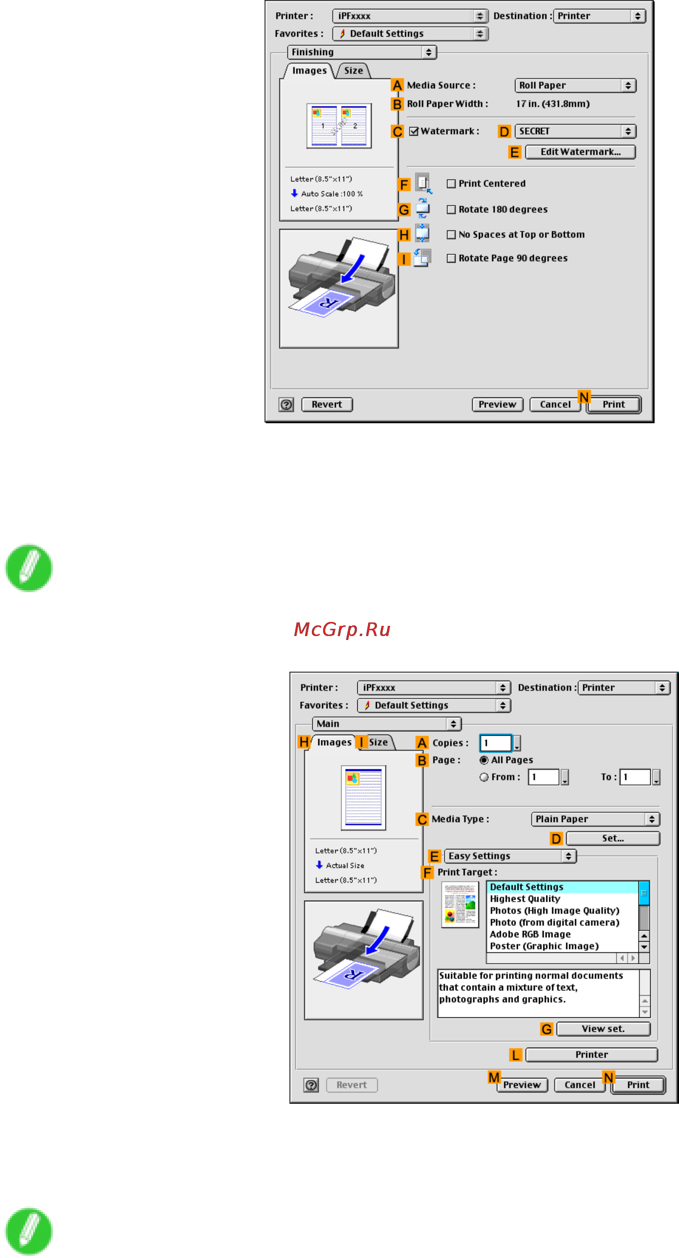 Canon imagePROGRAF iPF5100 Инструкция по эксплуатации онлайн [444/788] 151570